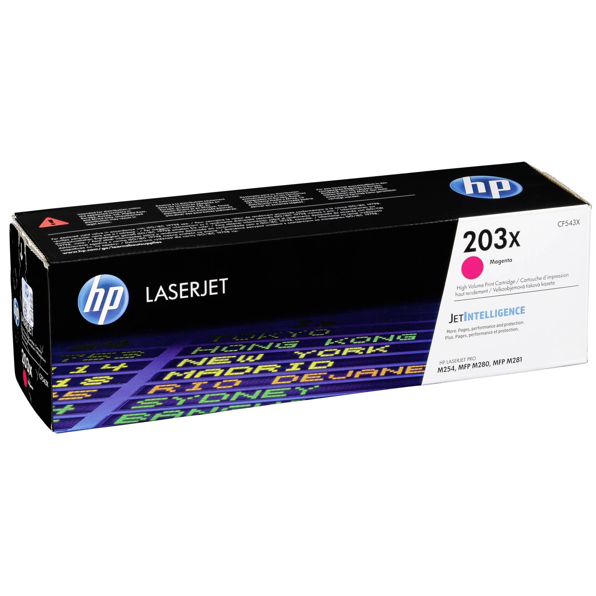 HP 203X Toner magenta Original 2500 Seiten