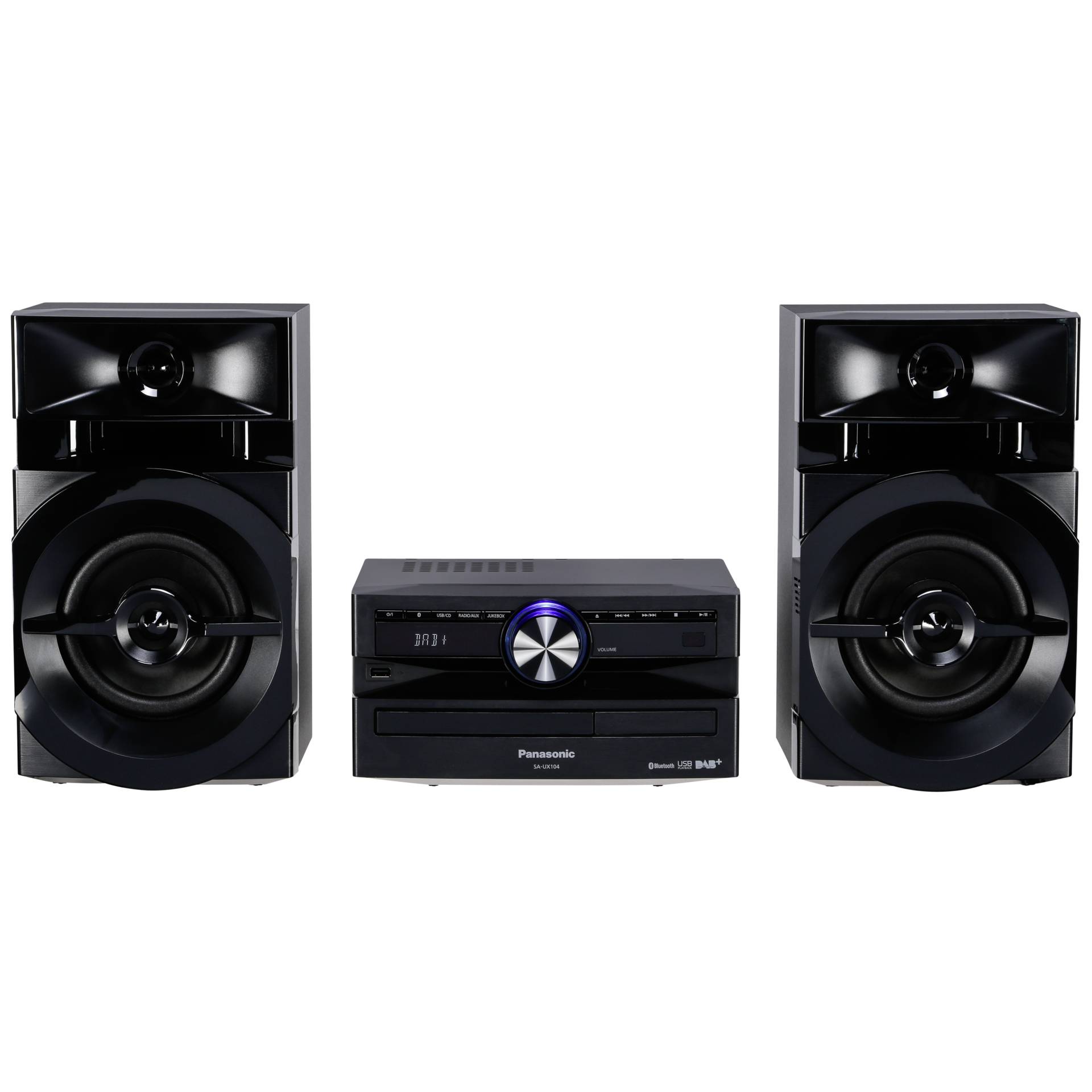 Panasonic SC-UX104EG Home-Audio-Minisystem 300 W Schwarz