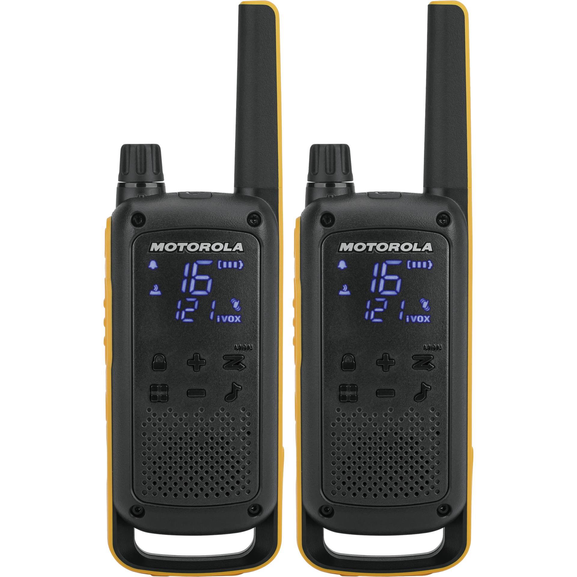 Motorola Talkabout T82 Extreme Twin Pack Funksprechgerät 16 Kanäle Schwarz, Orange