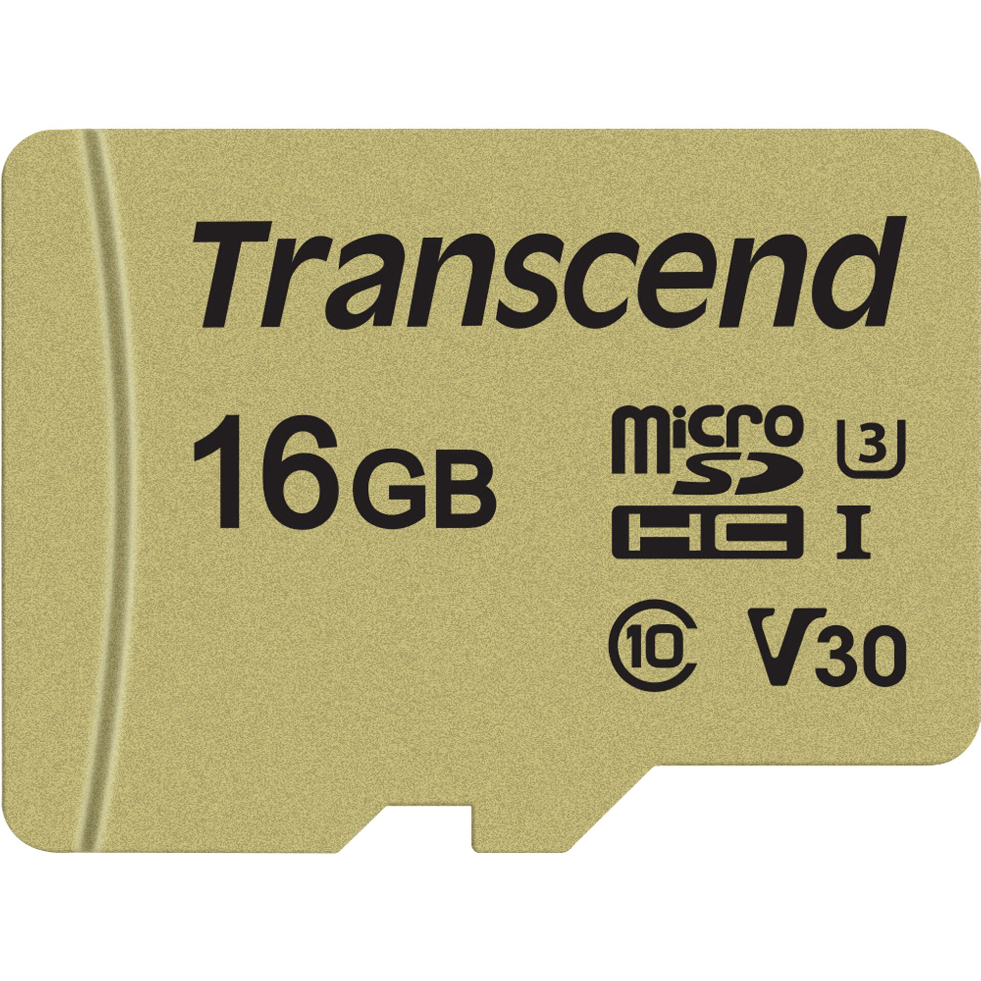 16 GB Transcend 500S microSDHC Kit Speicherkarte, lesen: 95MB/s, schreiben: 50MB/s