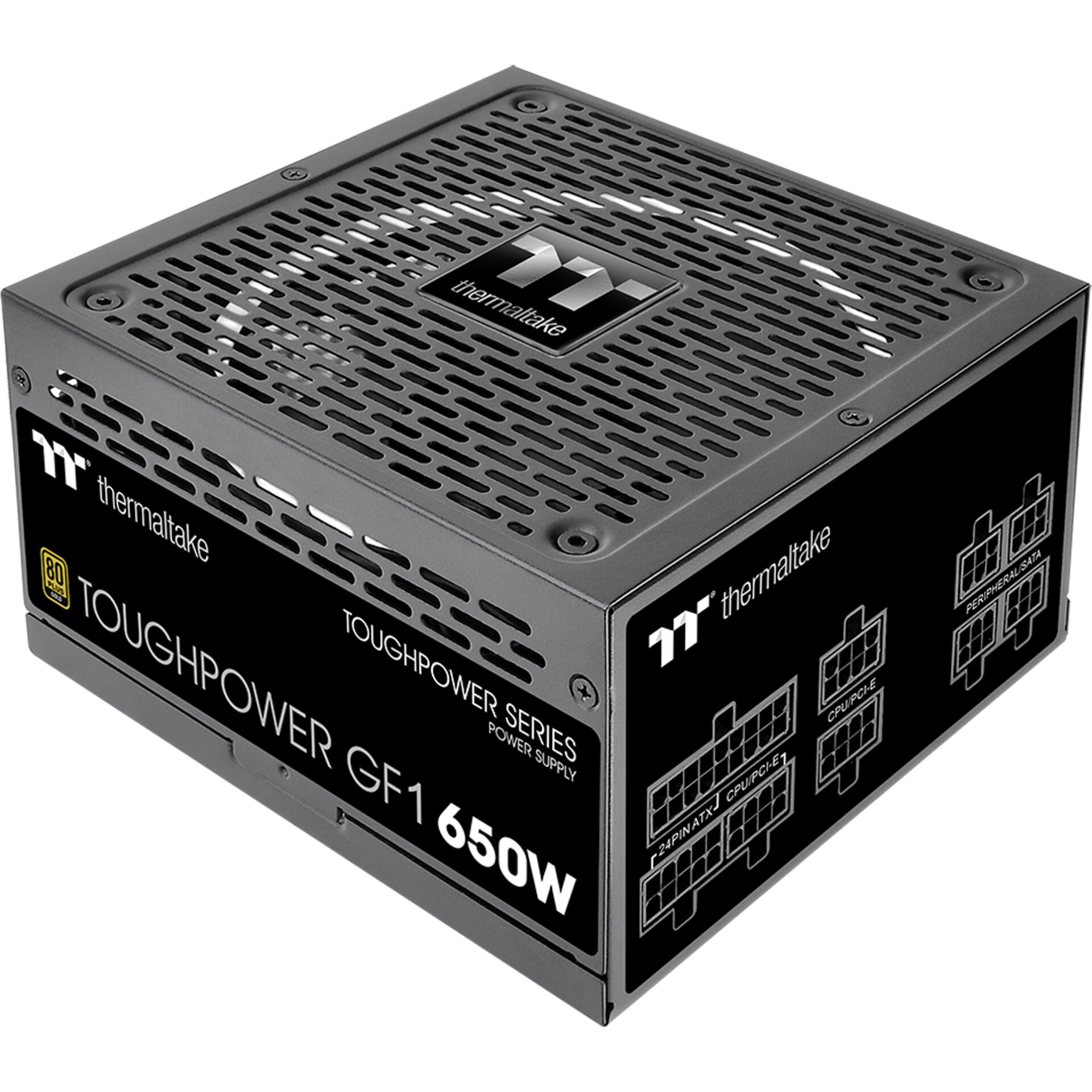 Thermaltake Toughpower GF1 TT Premium Edition Netzteil 650 W 24-pin ATX ATX Schwarz