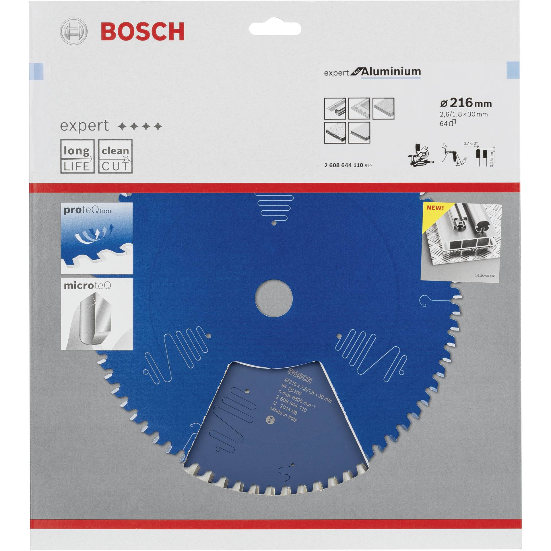 Bosch 2 608 644 110 Kreissägeblatt 21,6 cm 1 Stück(e)