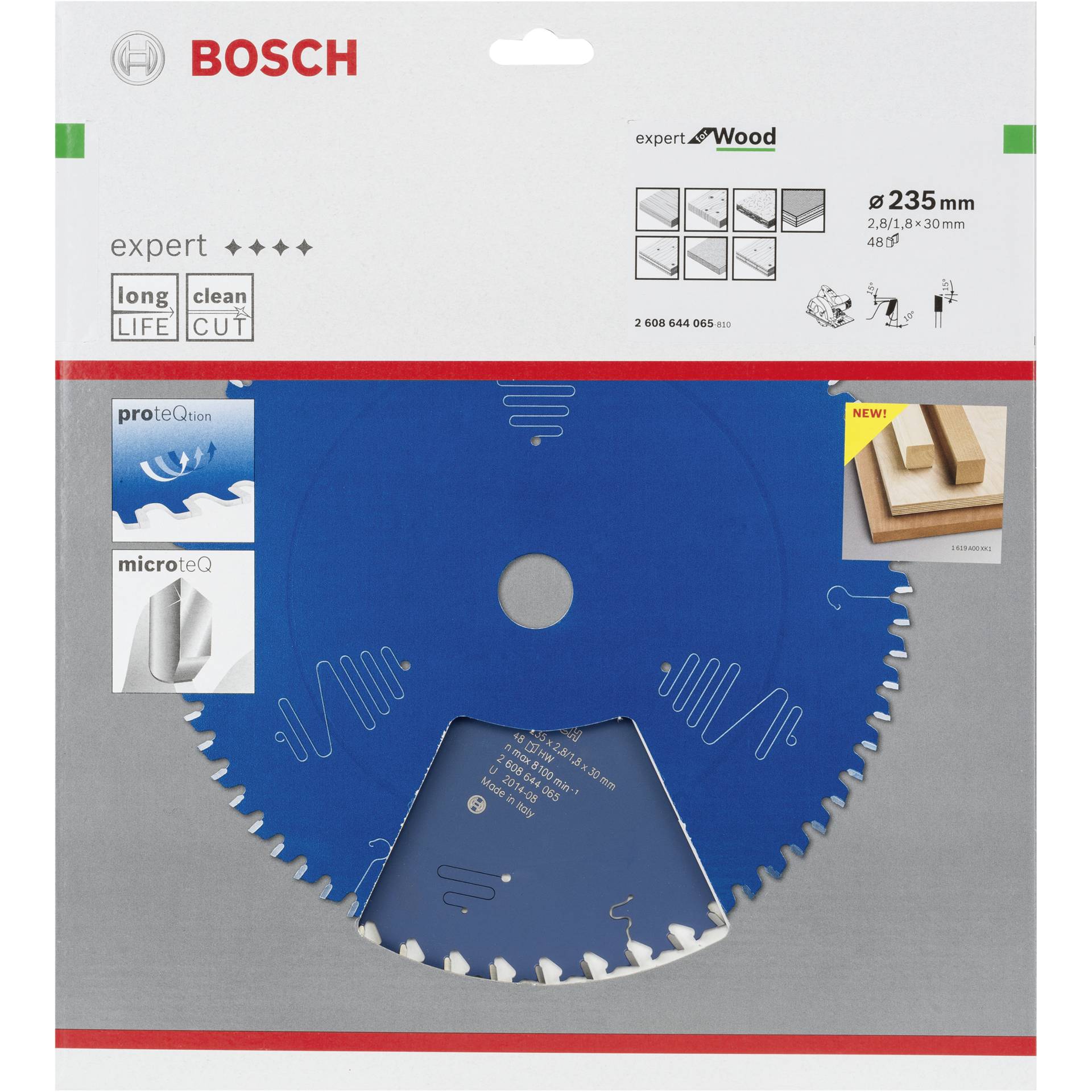 Bosch 2608644065 Kreissägeblatt 1 Stück(e)