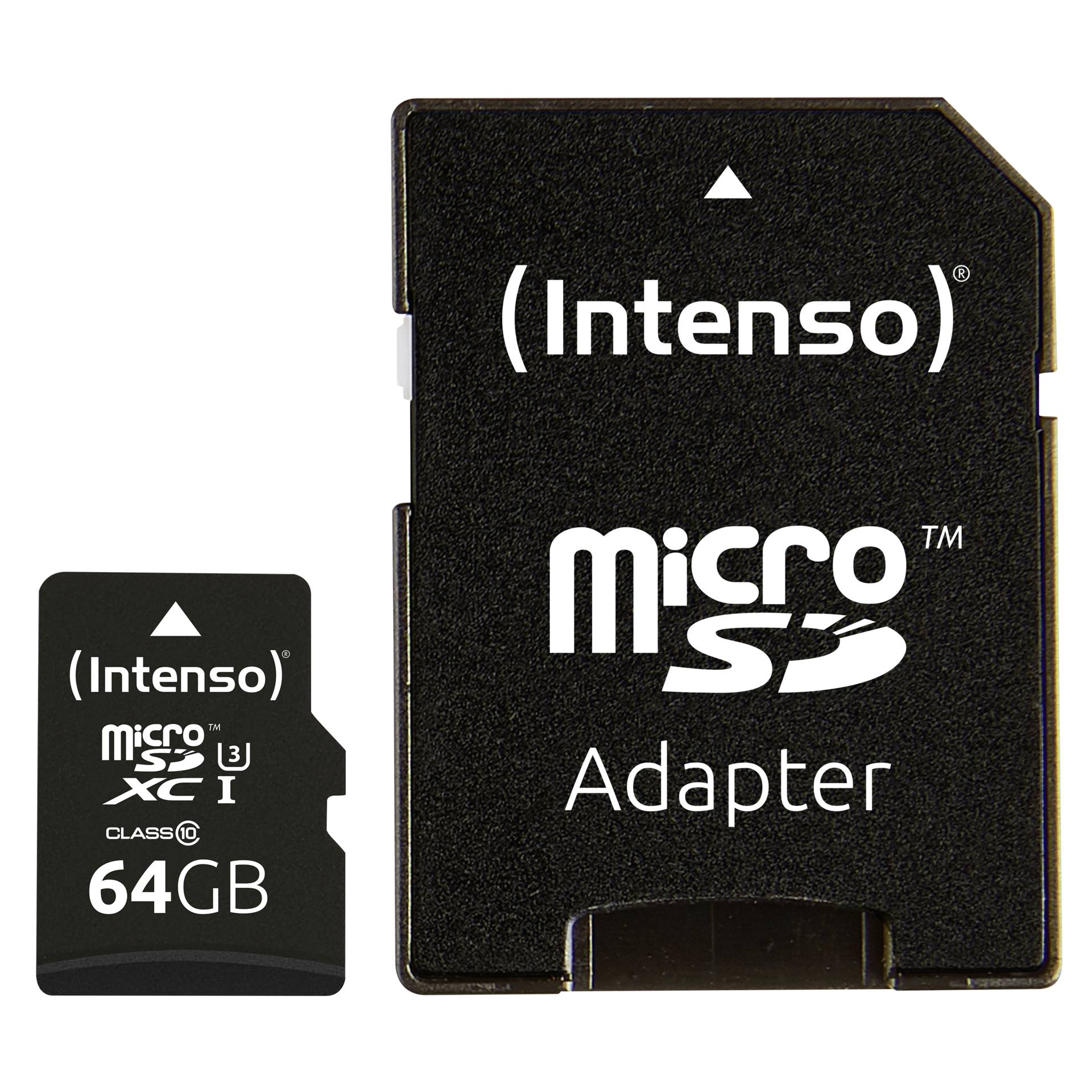 64GB Intenso Professional Kit Class10 microSDXC Speicherkart 