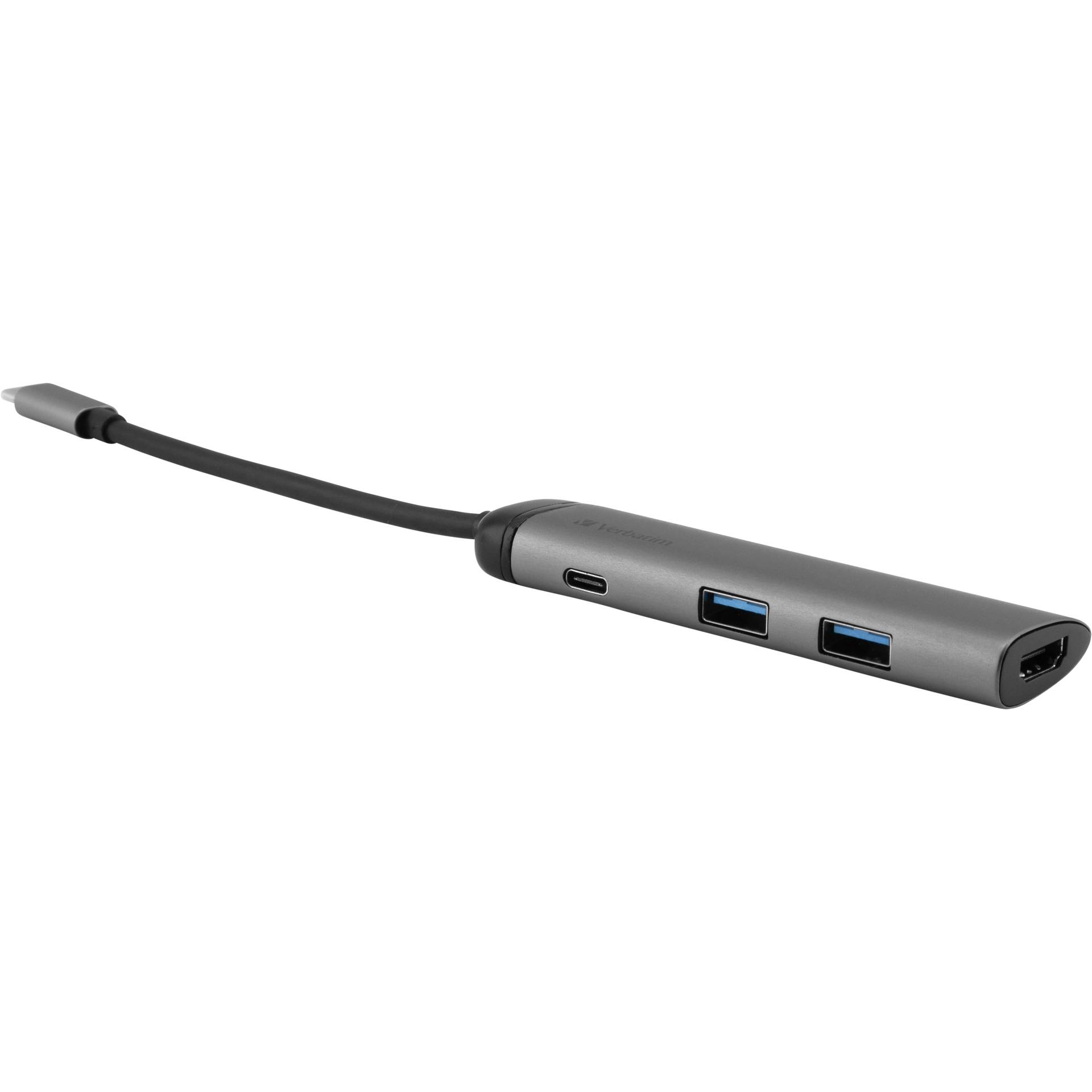 Verbatim 49140 laptop-dockingstation & portreplikator USB 3.2 Gen 1 (3.1 Gen 1) Type-C
