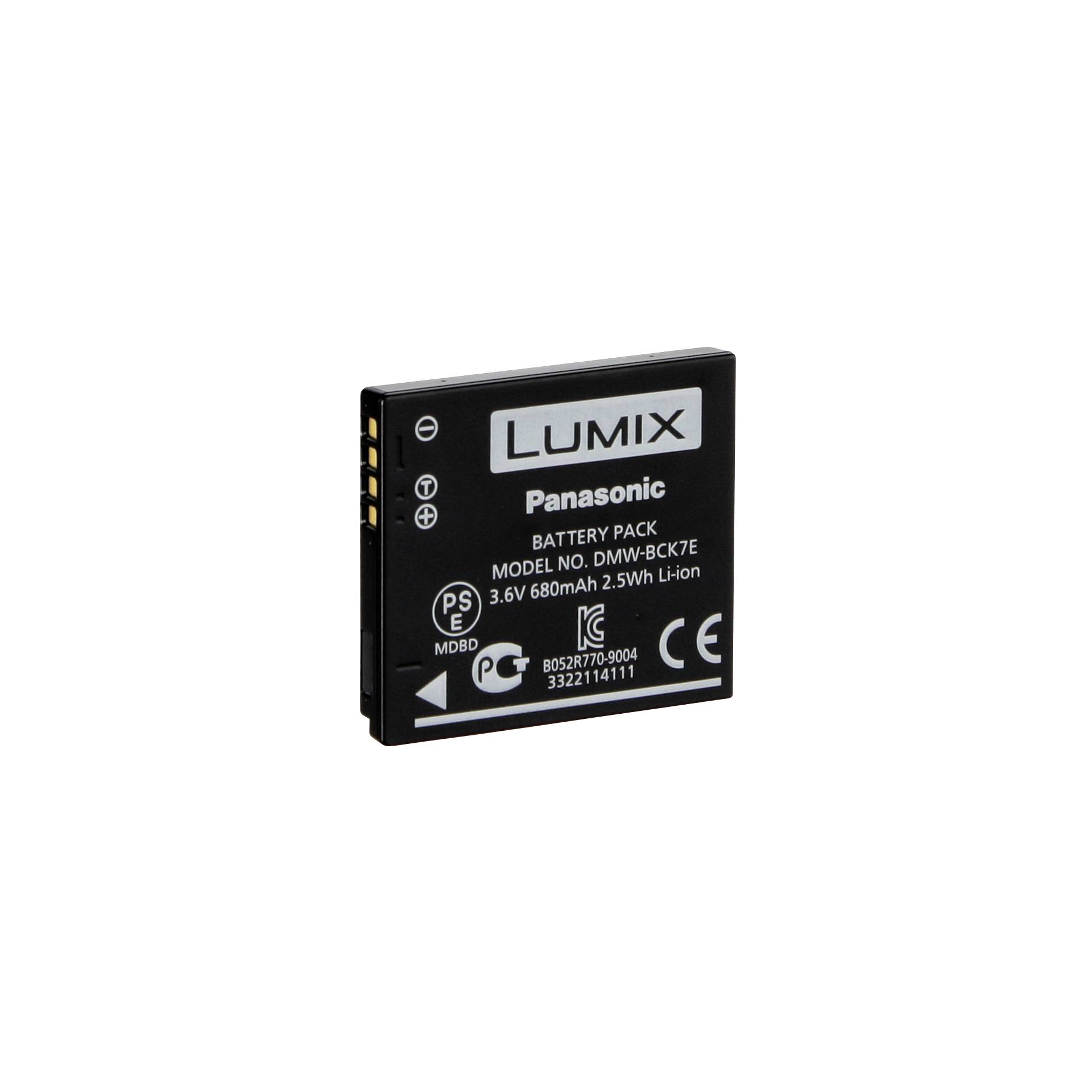 Panasonic DMW-BCK7 Lithium-Ion (Li-Ion) 680 mAh