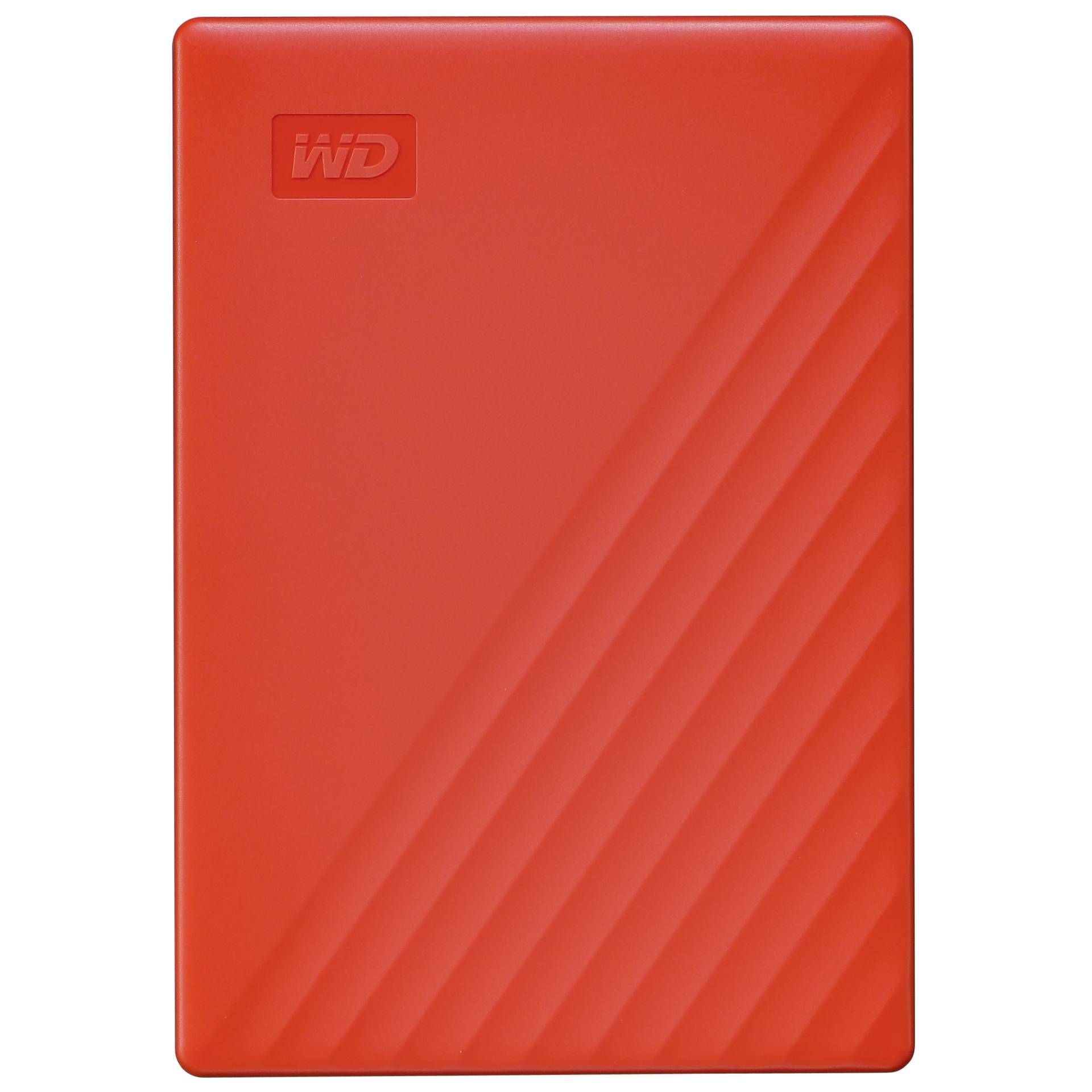 Western Digital My Passport Externe Festplatte 4 TB 3.2 Gen 1 (3.1 Gen 1) Rot