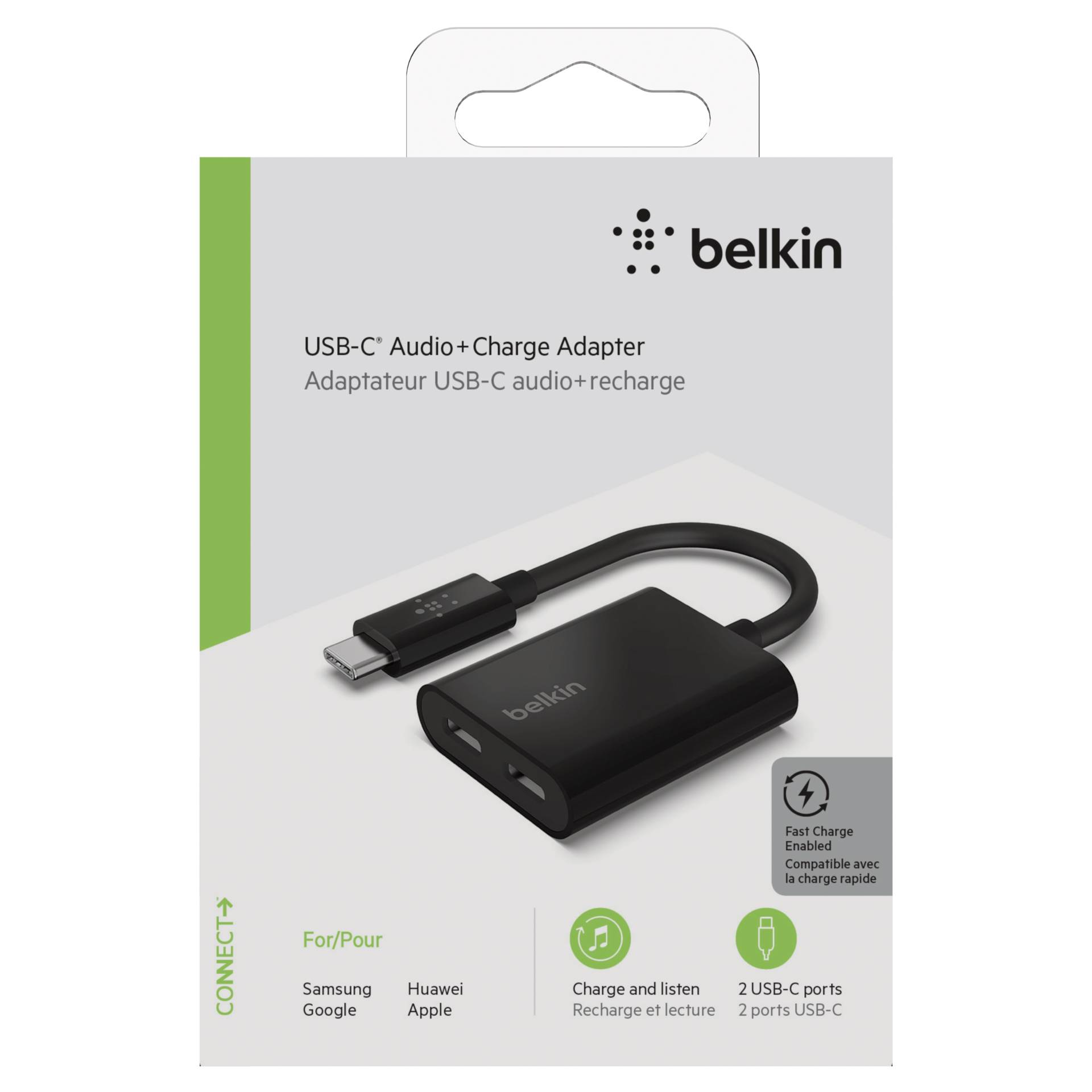 Belkin F7U081BTBLK Ladegerät für Mobilgeräte Smartphone Schwarz USB Drinnen