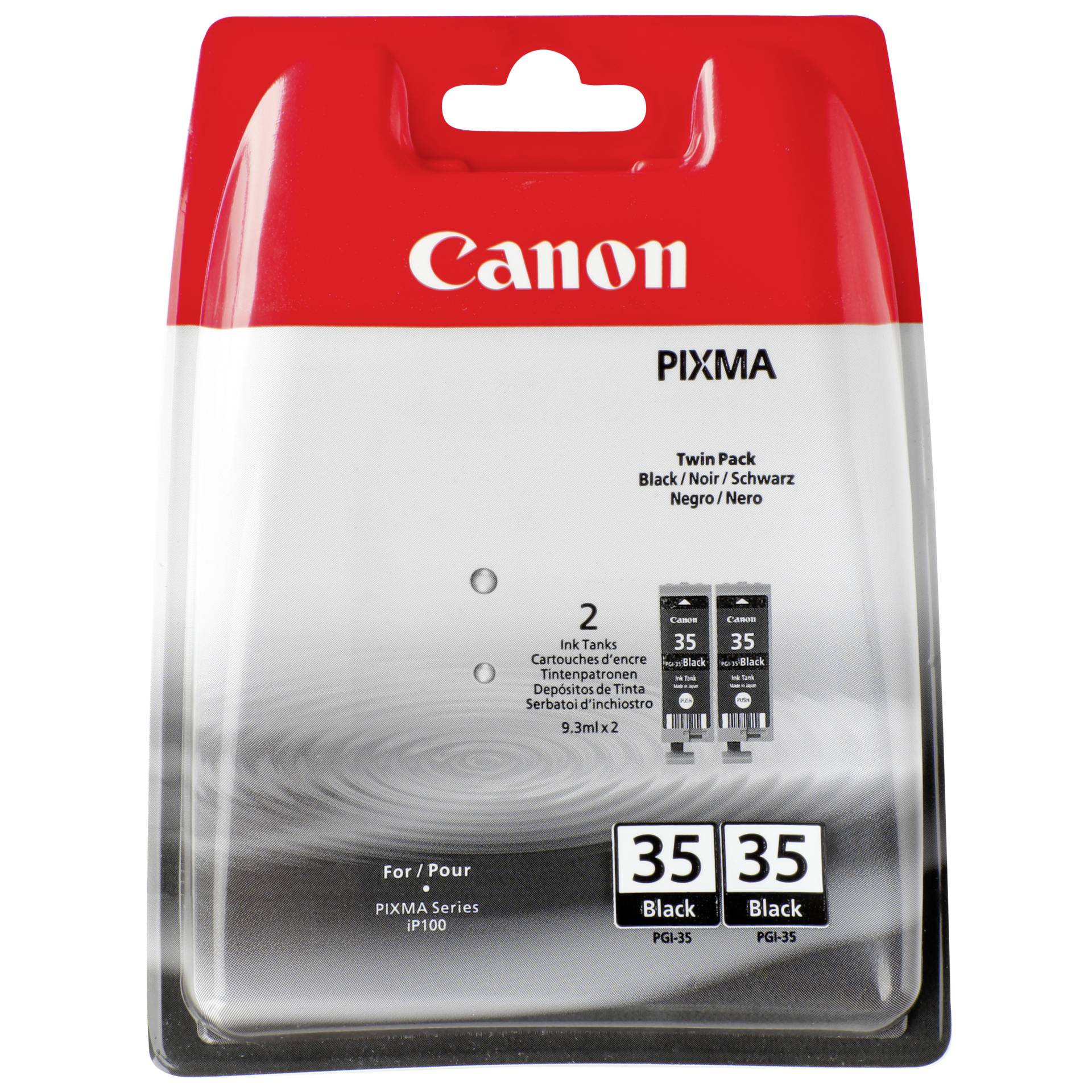 Canon PGI-35BK Tinte Schwarz (Doppelpack)