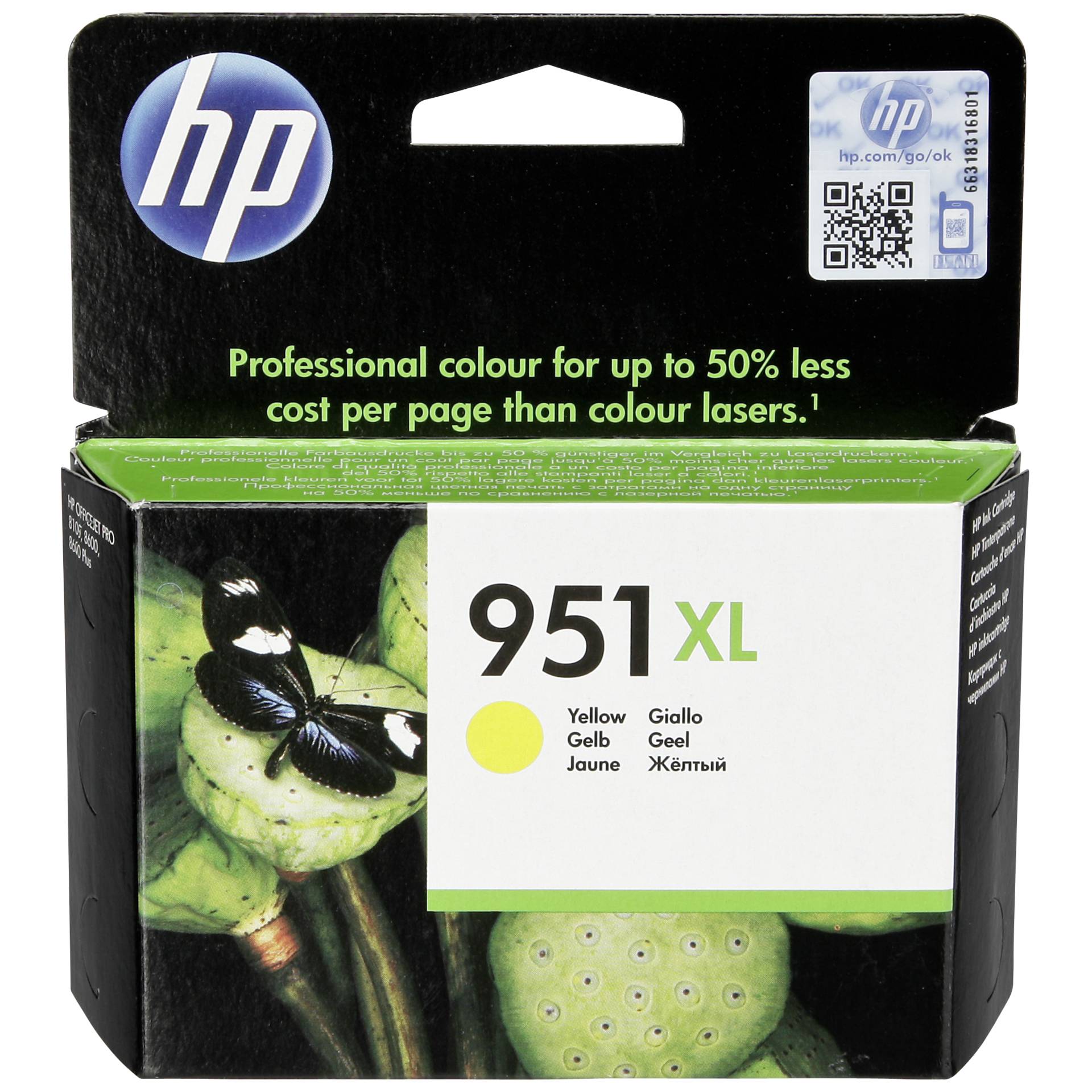 HP Tinte Nr 951 XL yellow 