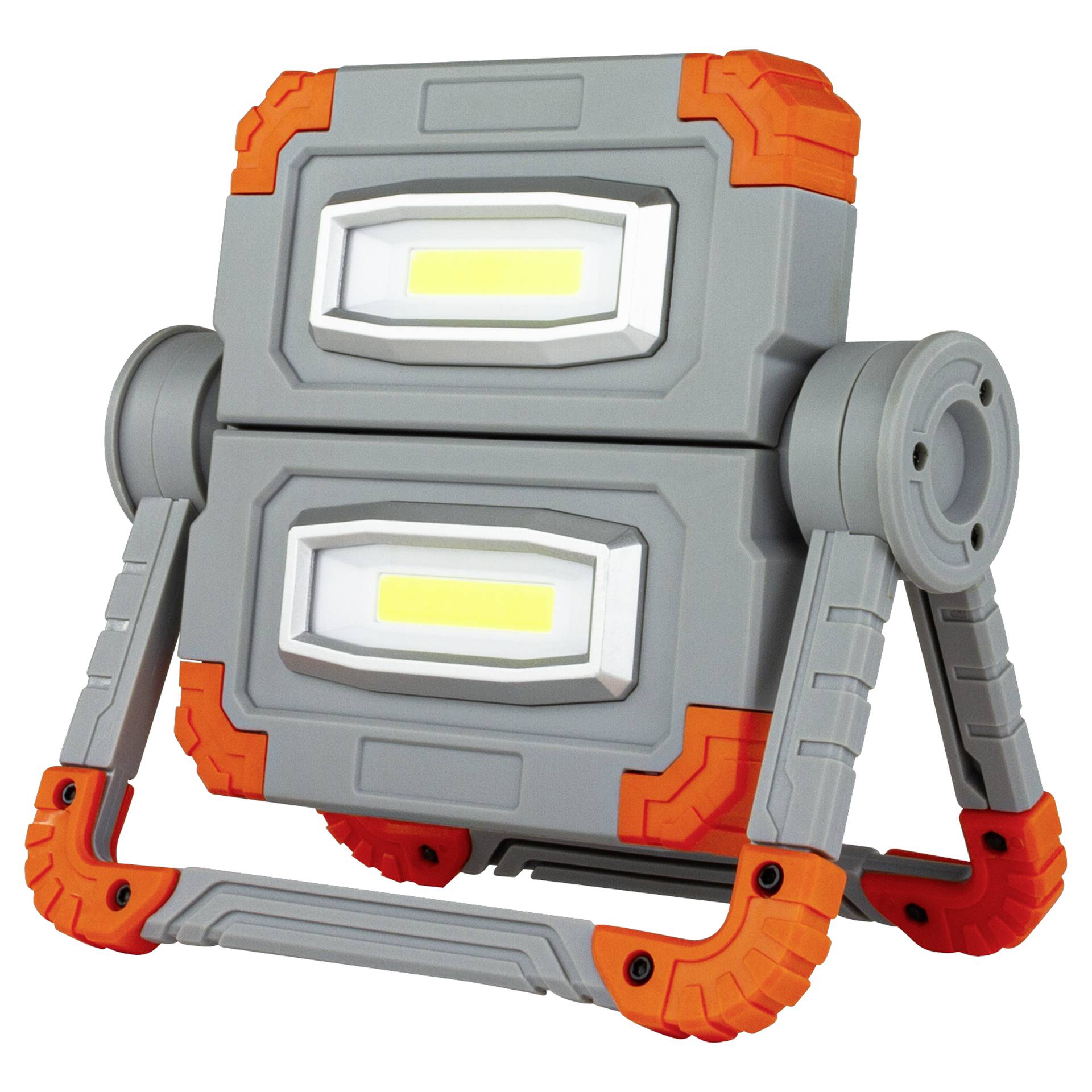 REV 2620011610 Taschenlampe Grau, Orange LED