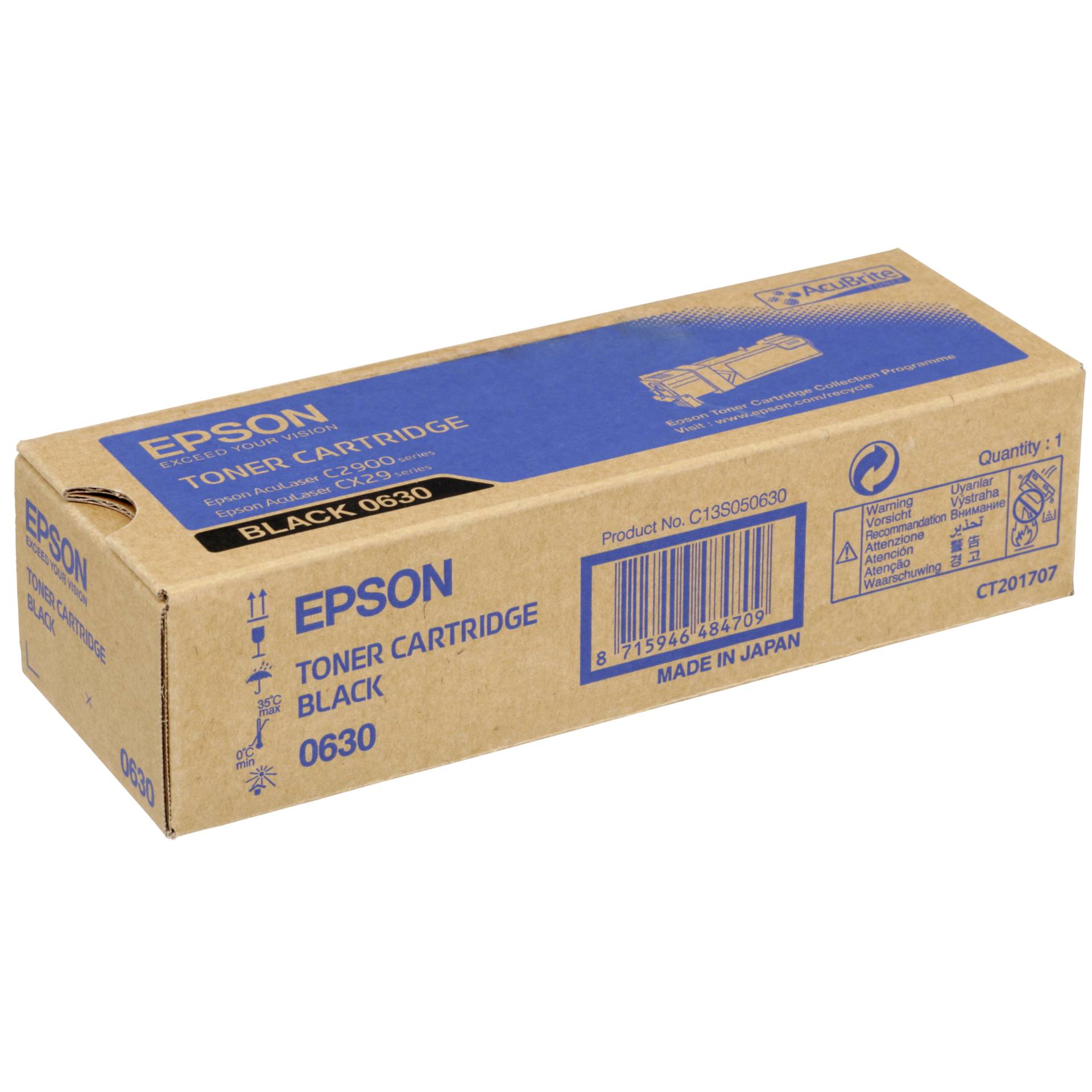 Epson Tonerkassette Black, 3k