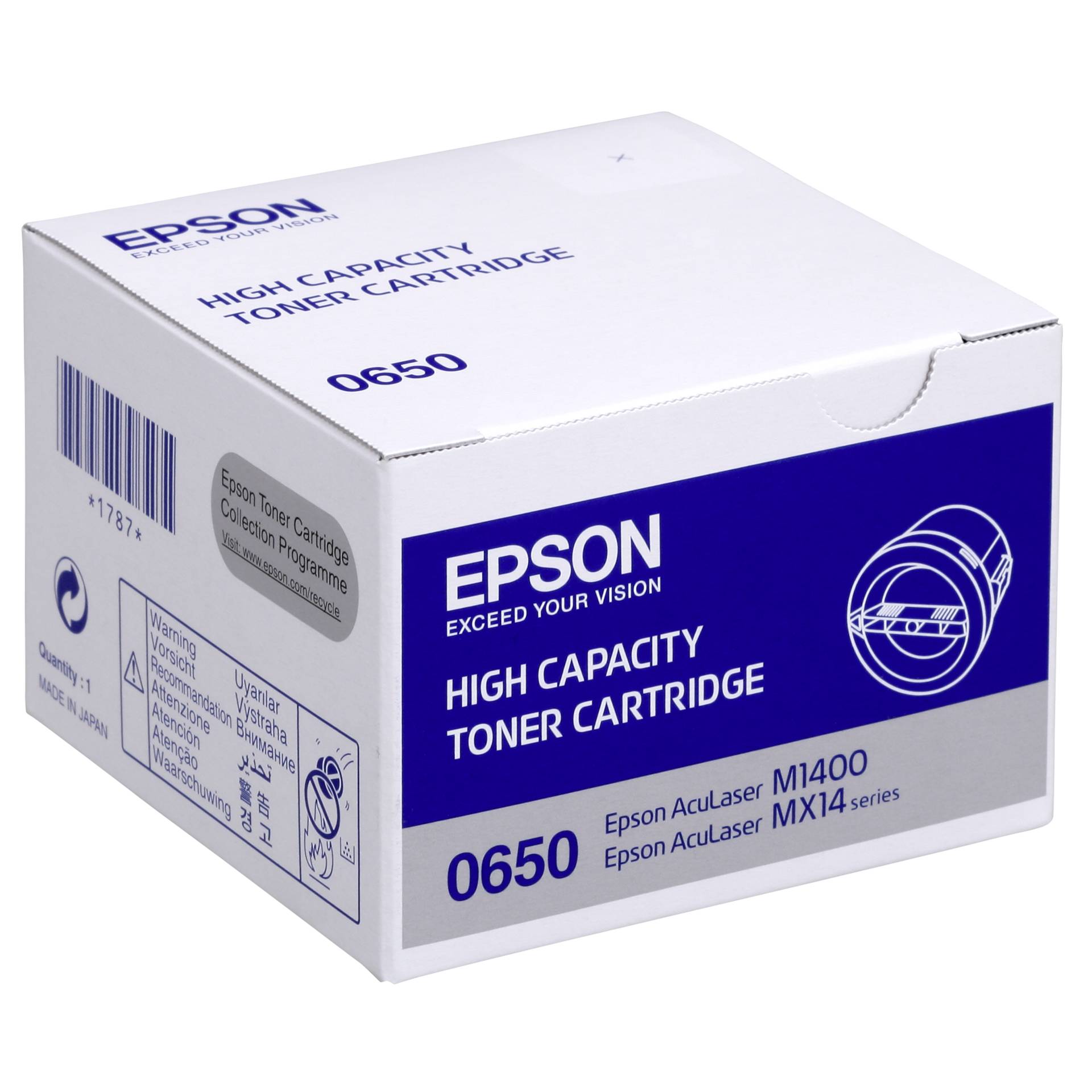 Epson großvolumige Tonerkassette Black, 2.2k