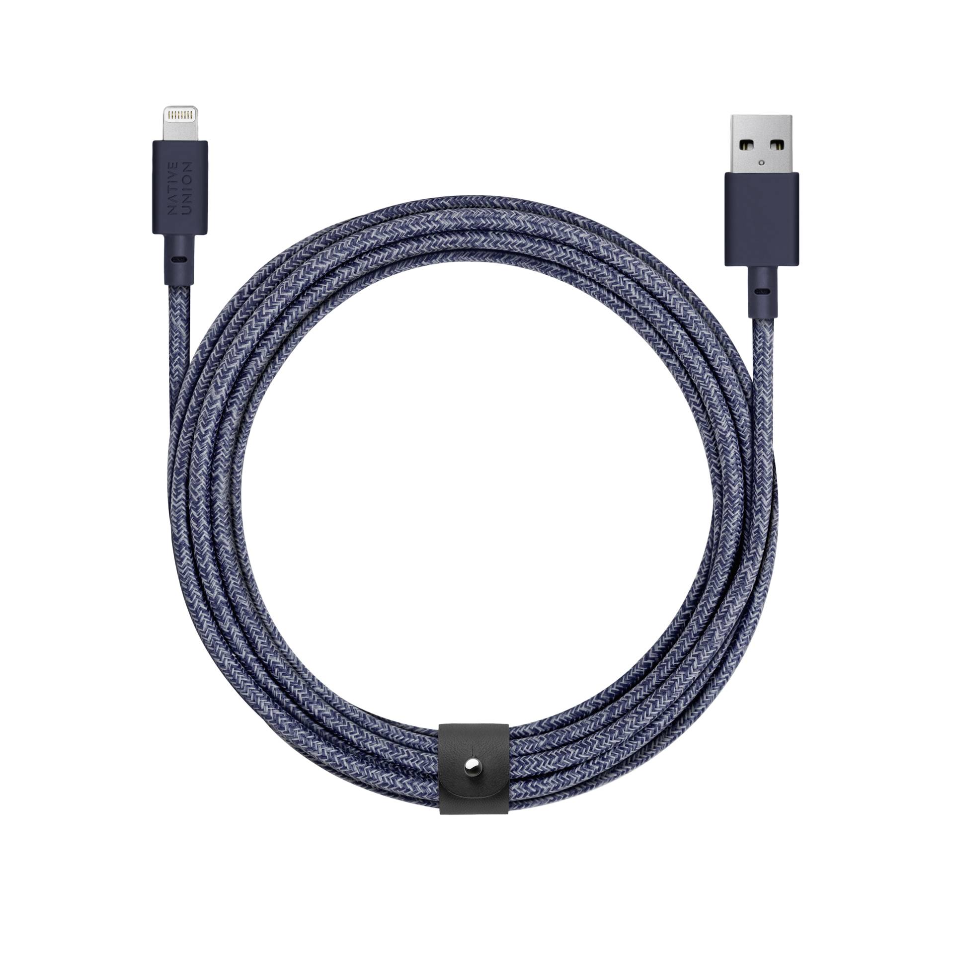 Native Union Belt Cable USB-A to Lightning 3m Indigo Blue