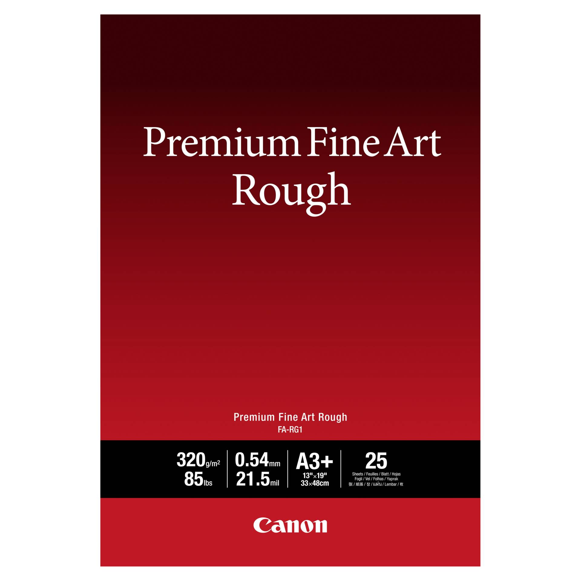 Canon FA-RG1 Premium Fine Art Smooth Paper, A3+, 25 Blatt