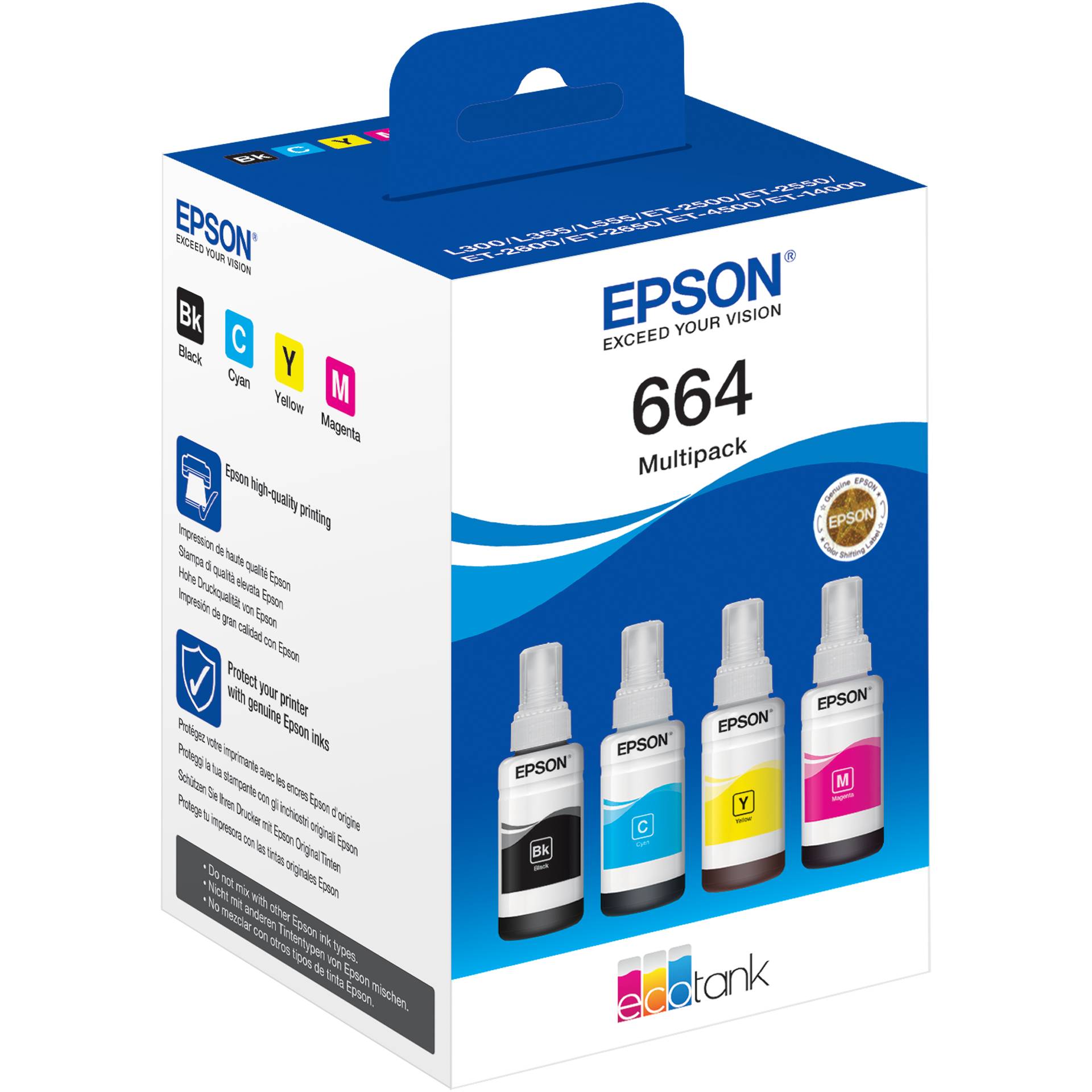 Epson 664 EcoTank 4-colour Multipack