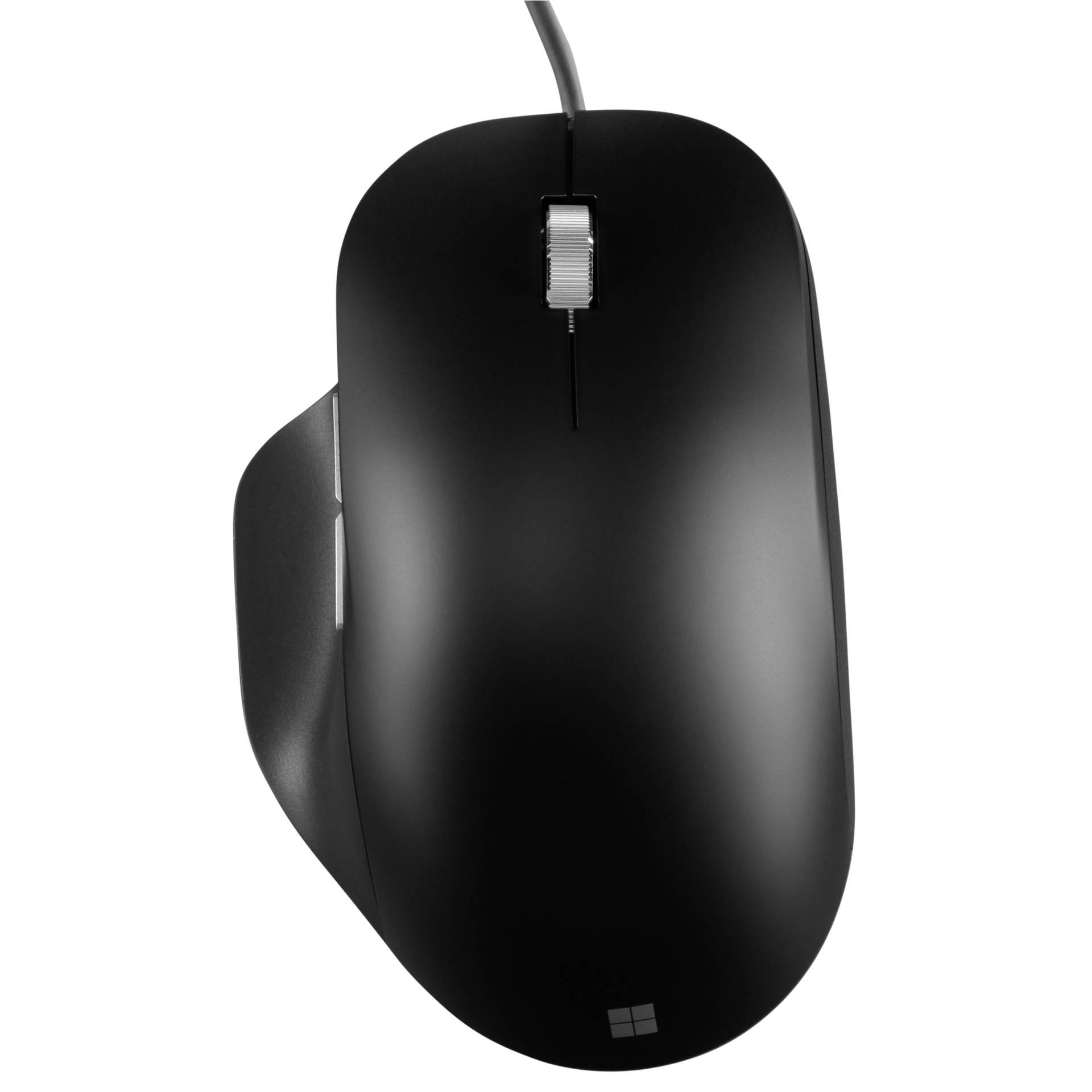 Microsoft Ergonomic Mouse schwarz, Maus, rechtshänder 