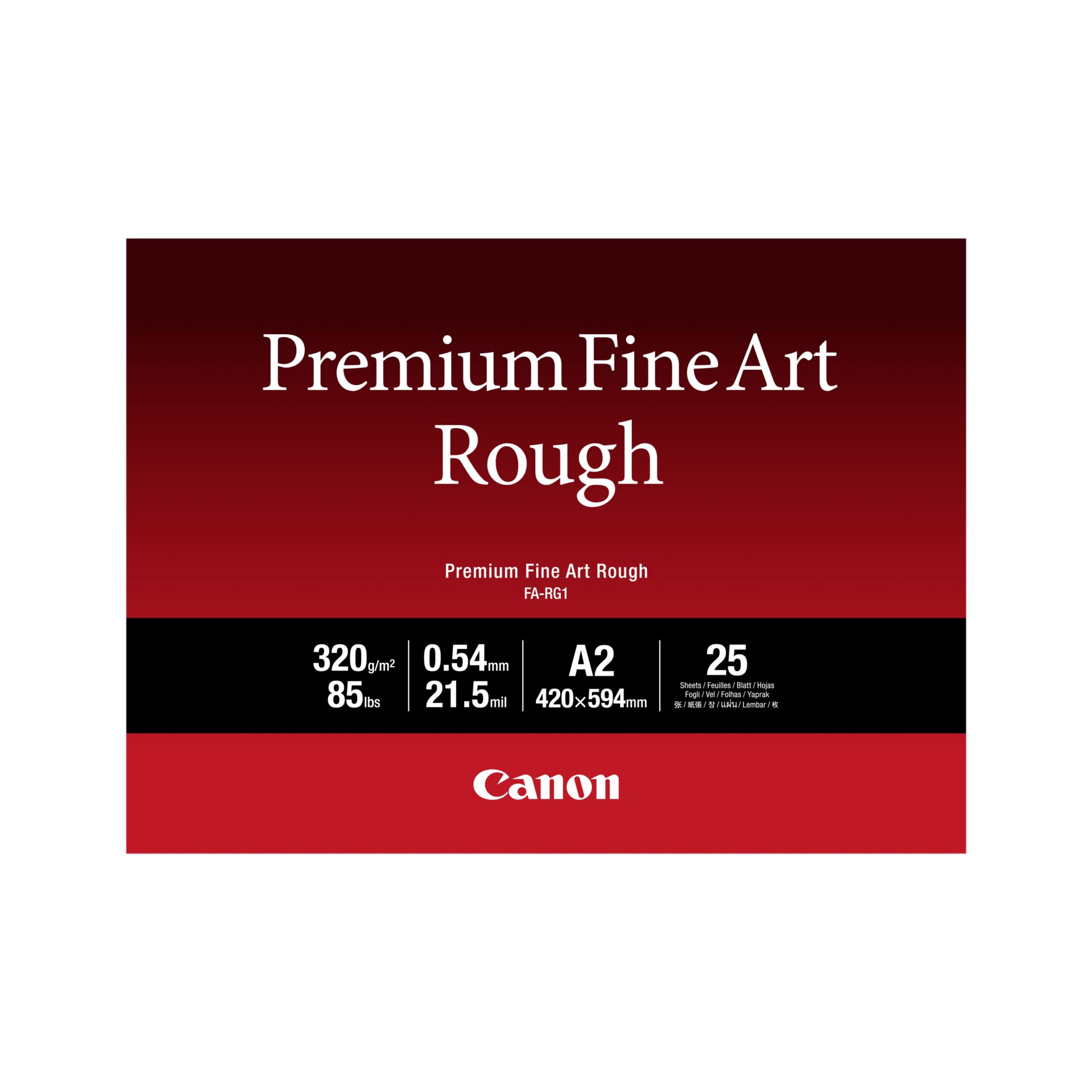 Canon FA-RG1 Premium Fine Art Smooth Papier, A2, 25 Blatt