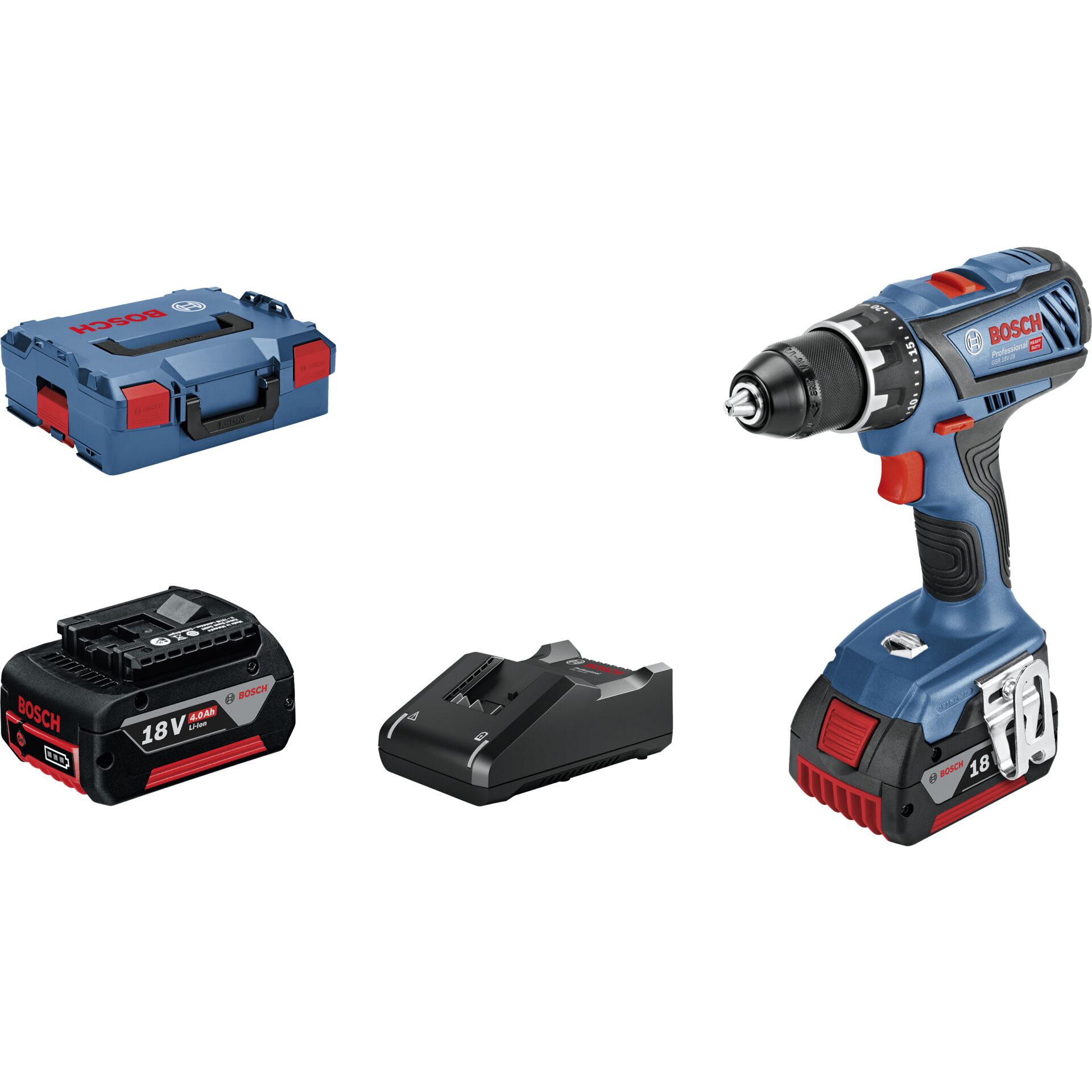 Bosch GSR 18V-28 2x4.0 LBOXX