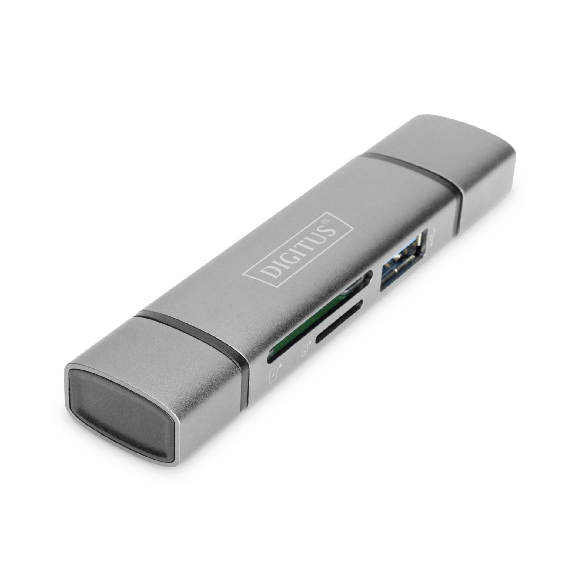 Digitus Dual Card Reader Hub USB-C / USB 3.0, OTG
