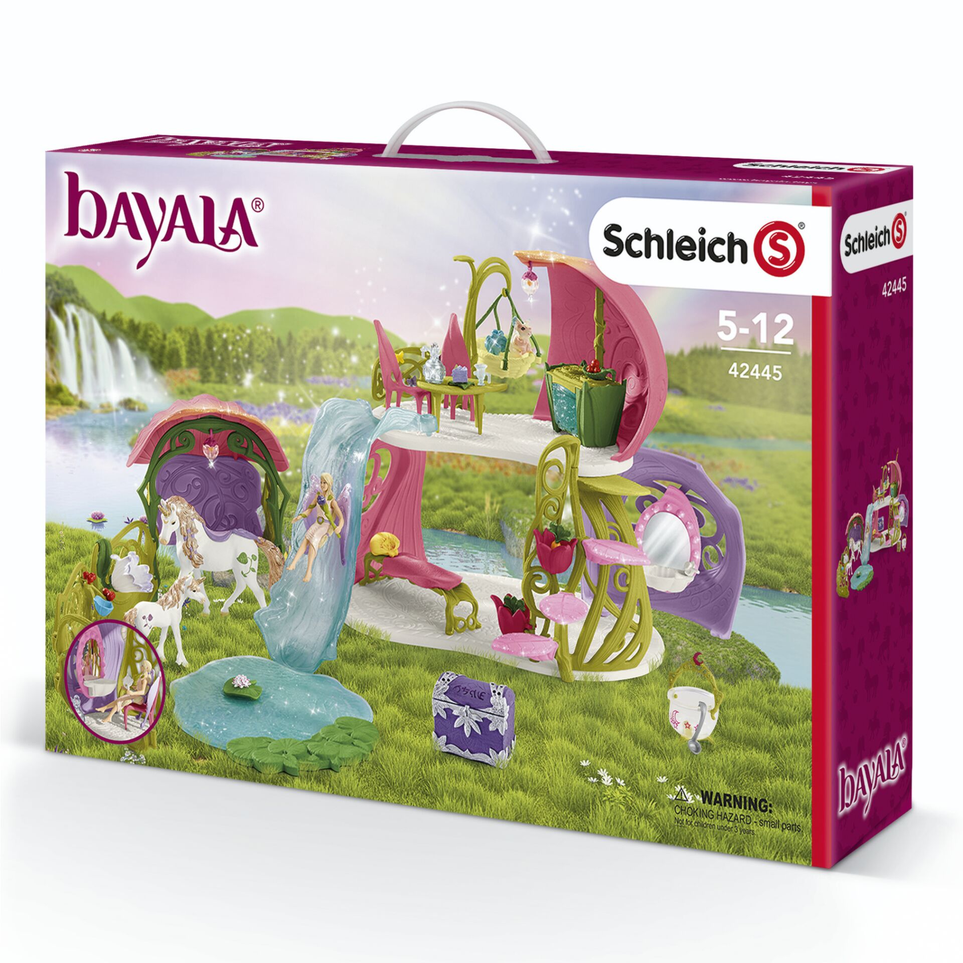 Schleich bayala            42445 Glitzerndes Blütenhaus m.Zubehör