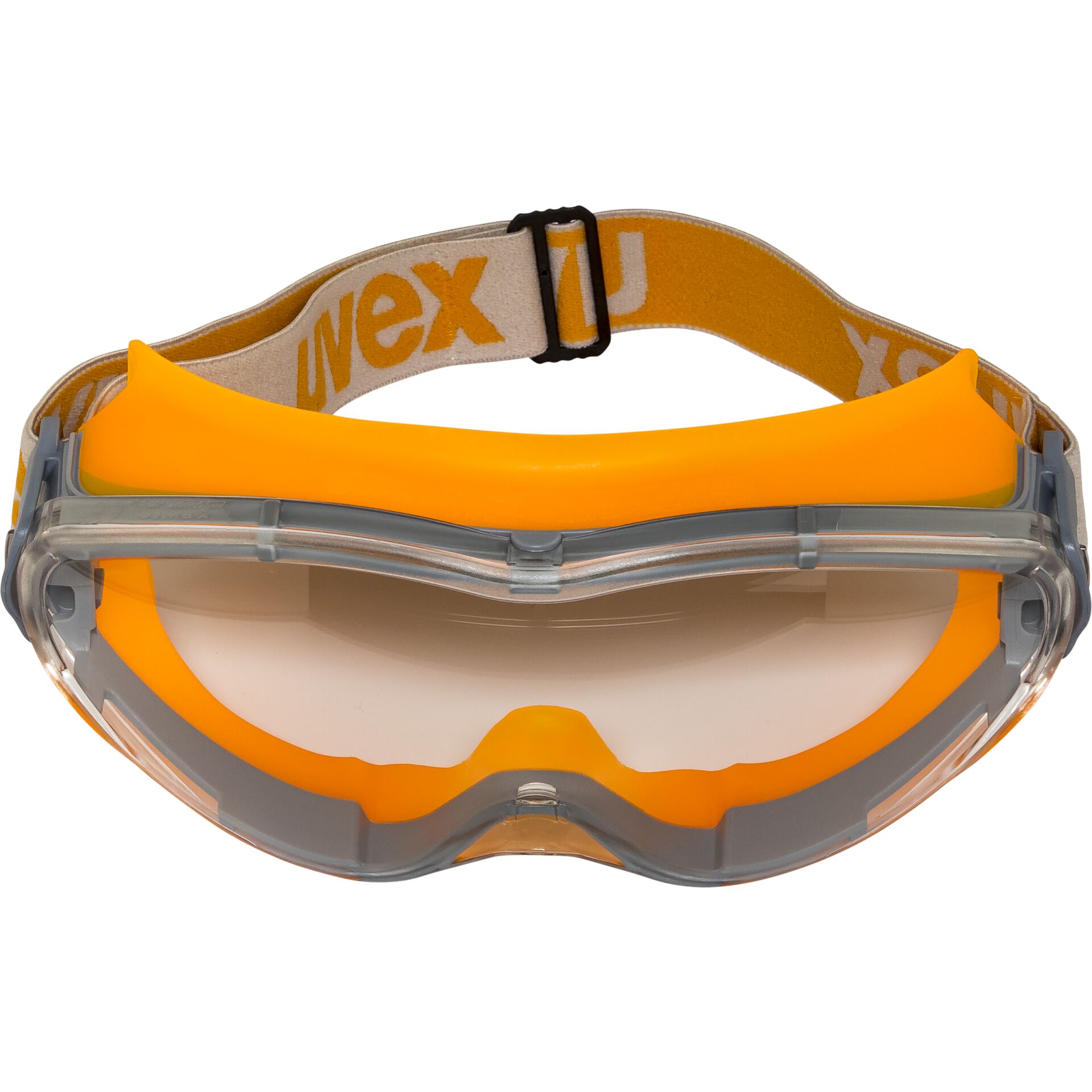 uvex Vollsichtbrille ultrasonic grau/orange