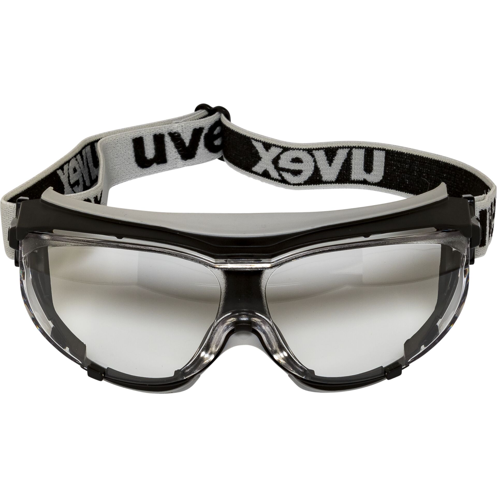 uvex Vollsichtbrille carbonvision schwarz/grau