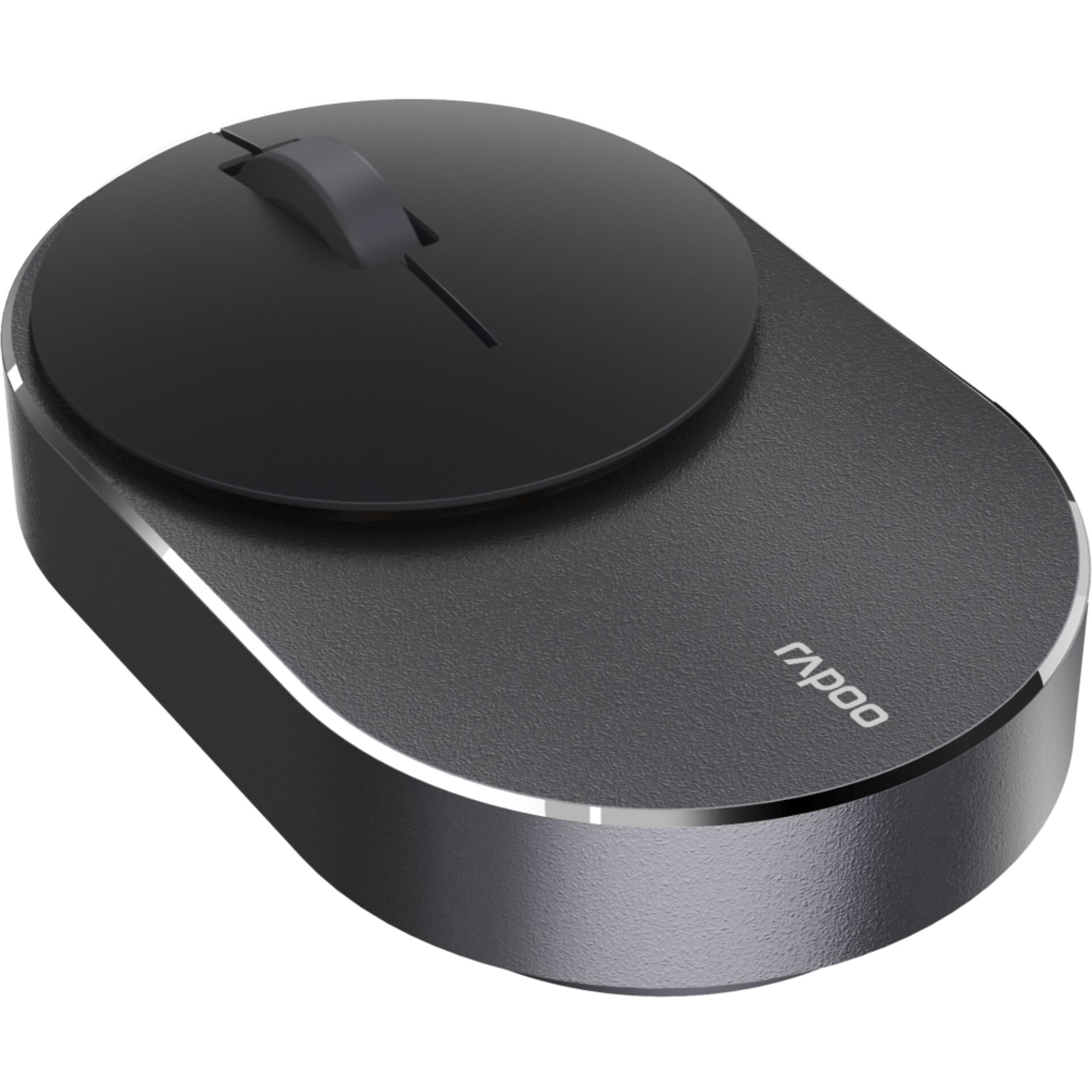 Rapoo M600 Mini Multi-mode Wireless schwarz/grau, Maus, beidhändig