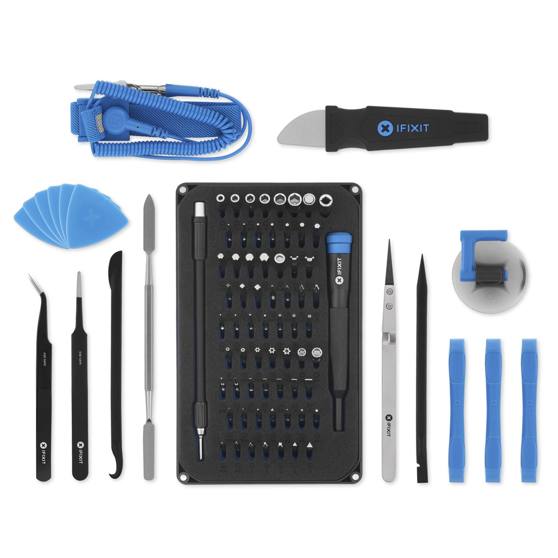 iFixit Pro Tech Feinmechanik Handwerkzeugset, 83-tlg. inkl. Tasche