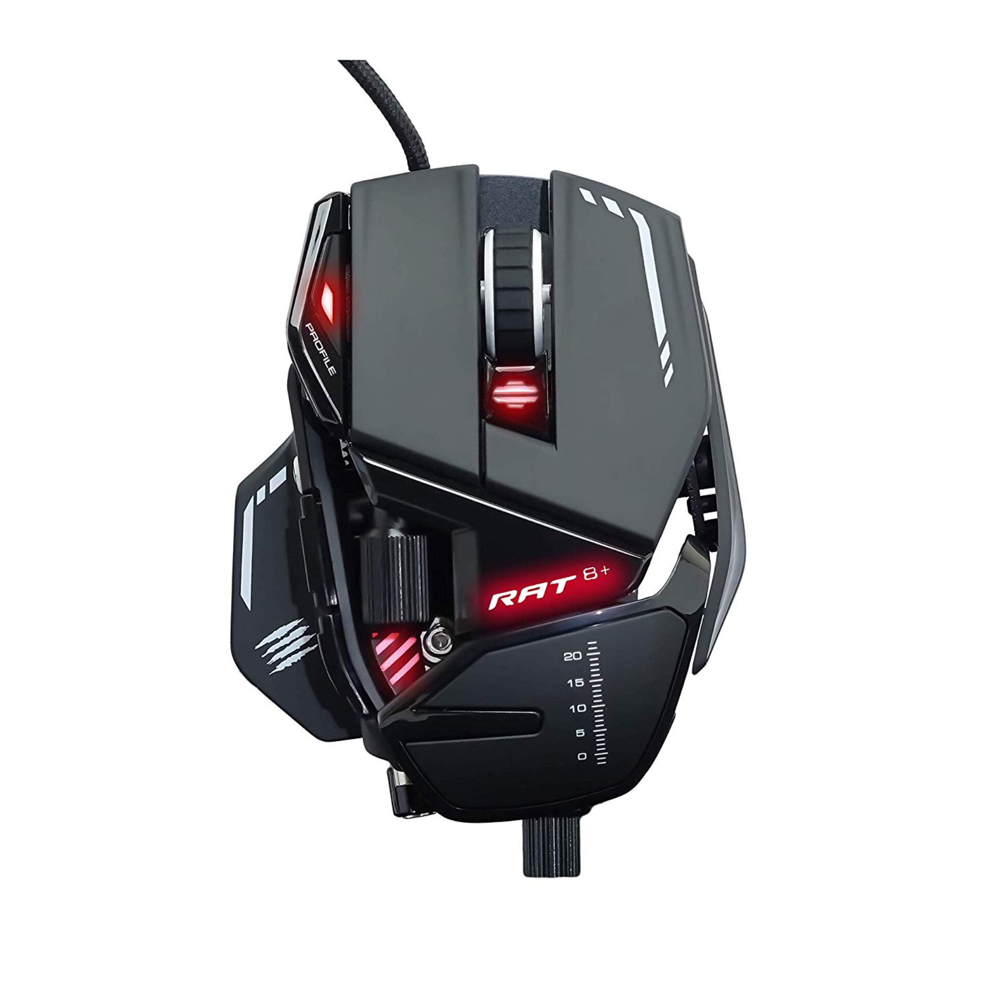 Mad Catz R.A.T. 8+ Maus USB Optisch 16000 DPI rechts 