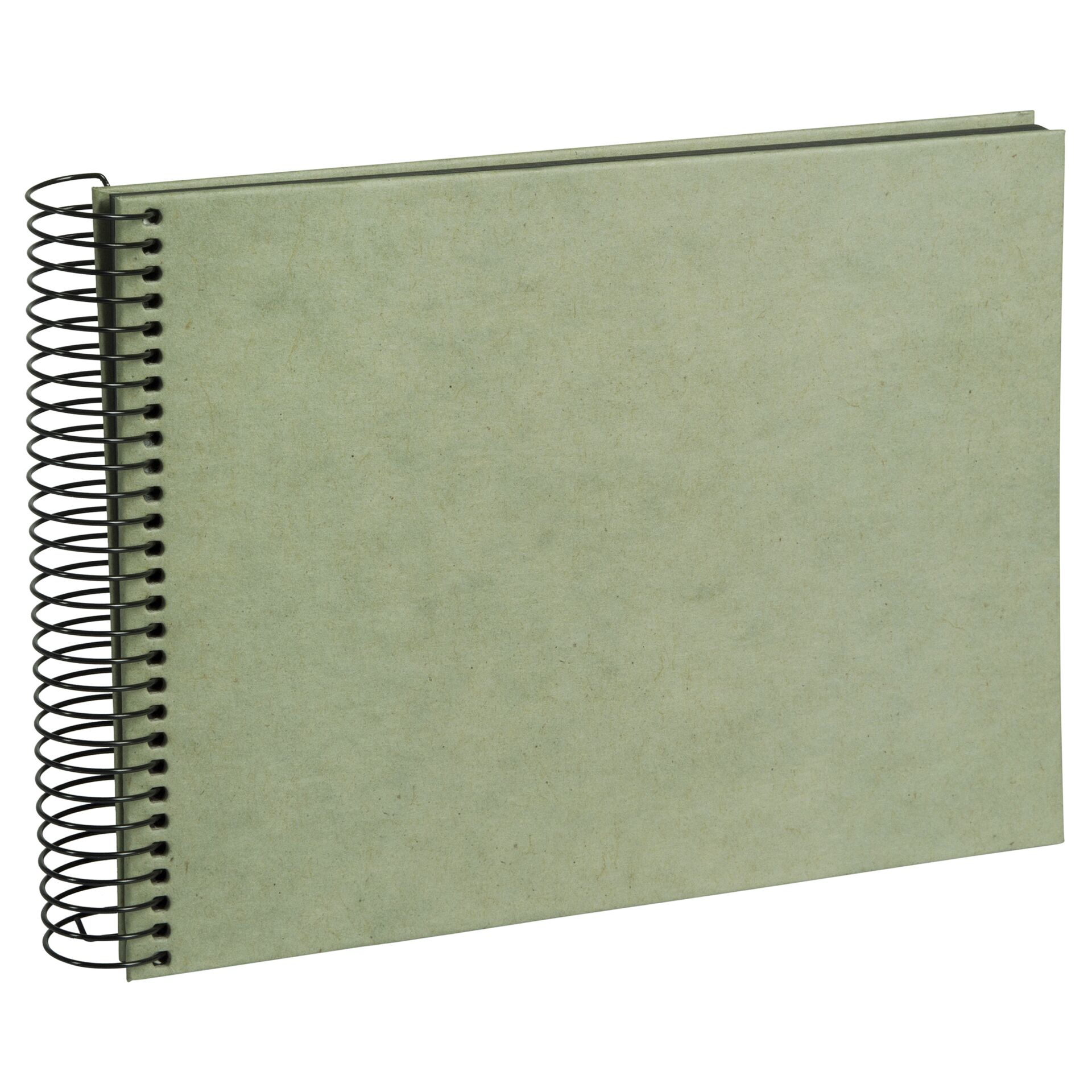 Goldbuch Hanf Smoke Green  24x17 40 Seiten Spiralalbum      20747