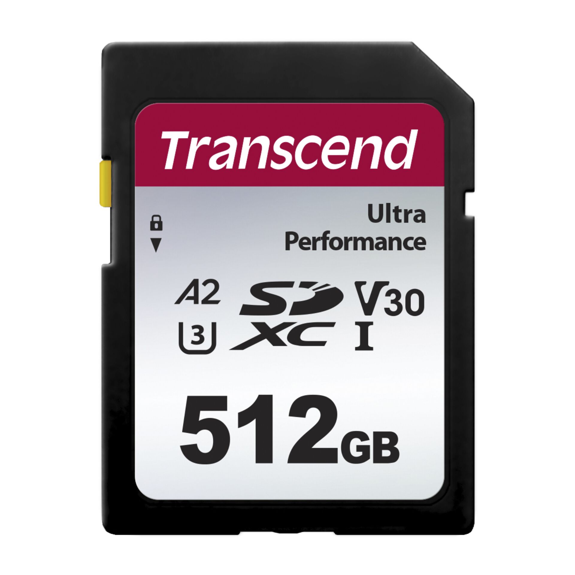 512 GB Transcend 340S SDXC Speicherkarte, lesen: 160MB/s, schreiben: 90MB/s