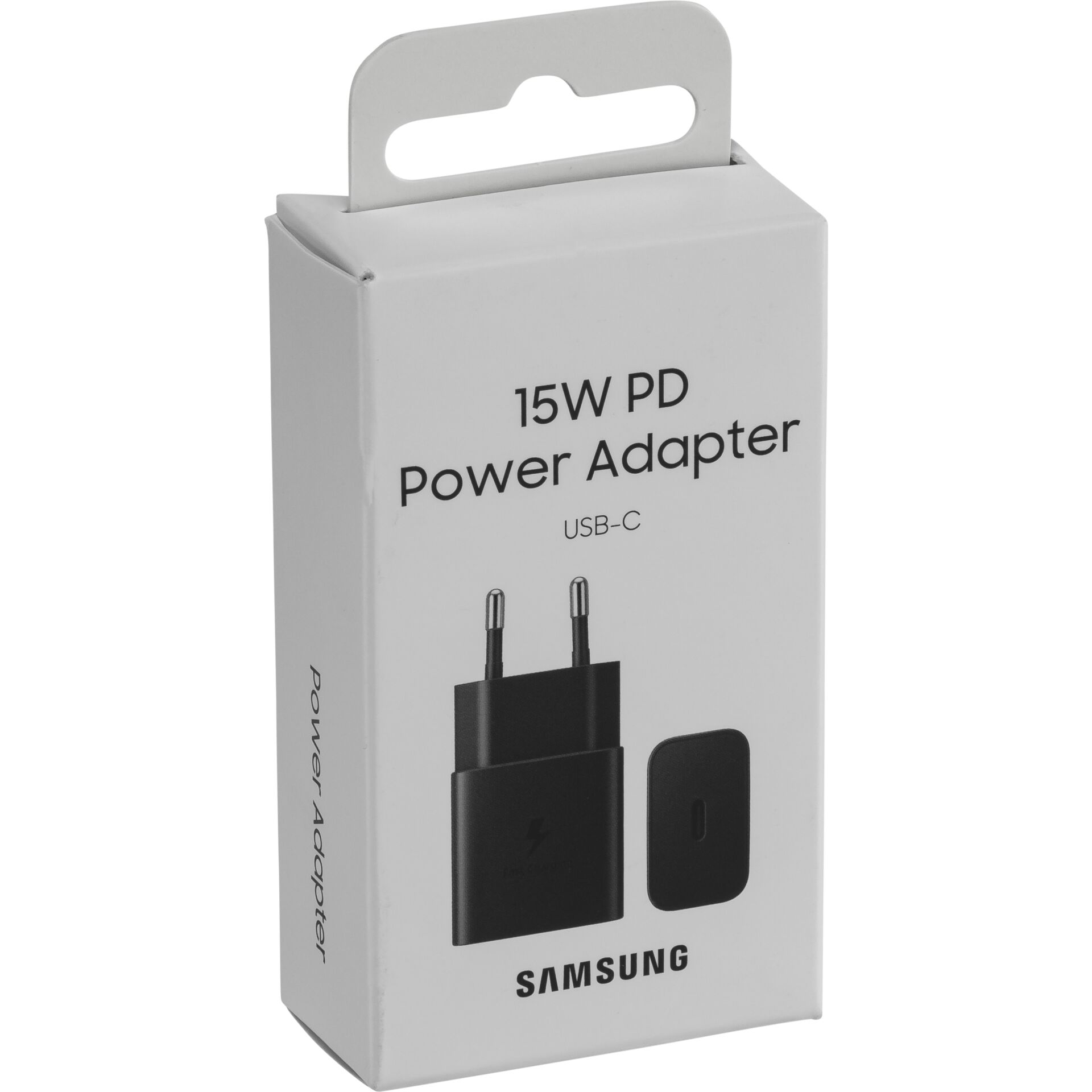 Samsung Power Adapter (15W Schnellladefunktion) ohne Kabel schwarz