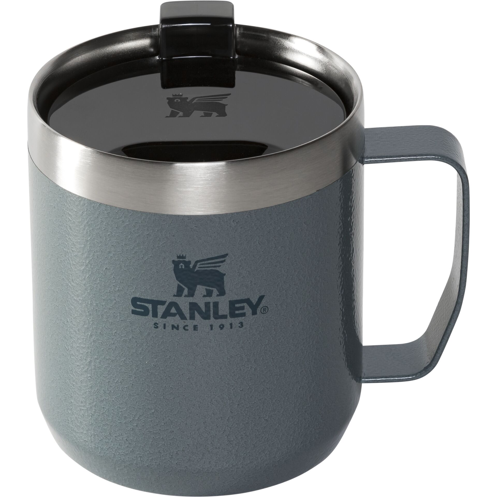 Stanley Camping Mug, Classic Legendary Camp Mug 12oz / 350ml Hammertone Ice