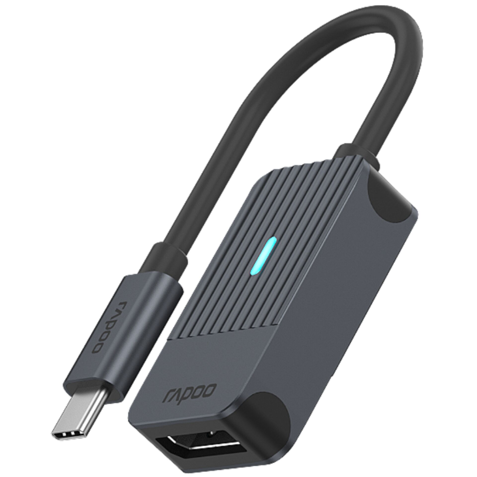 Rapoo USB-C Adapter grau USB-C auf DisplayPort