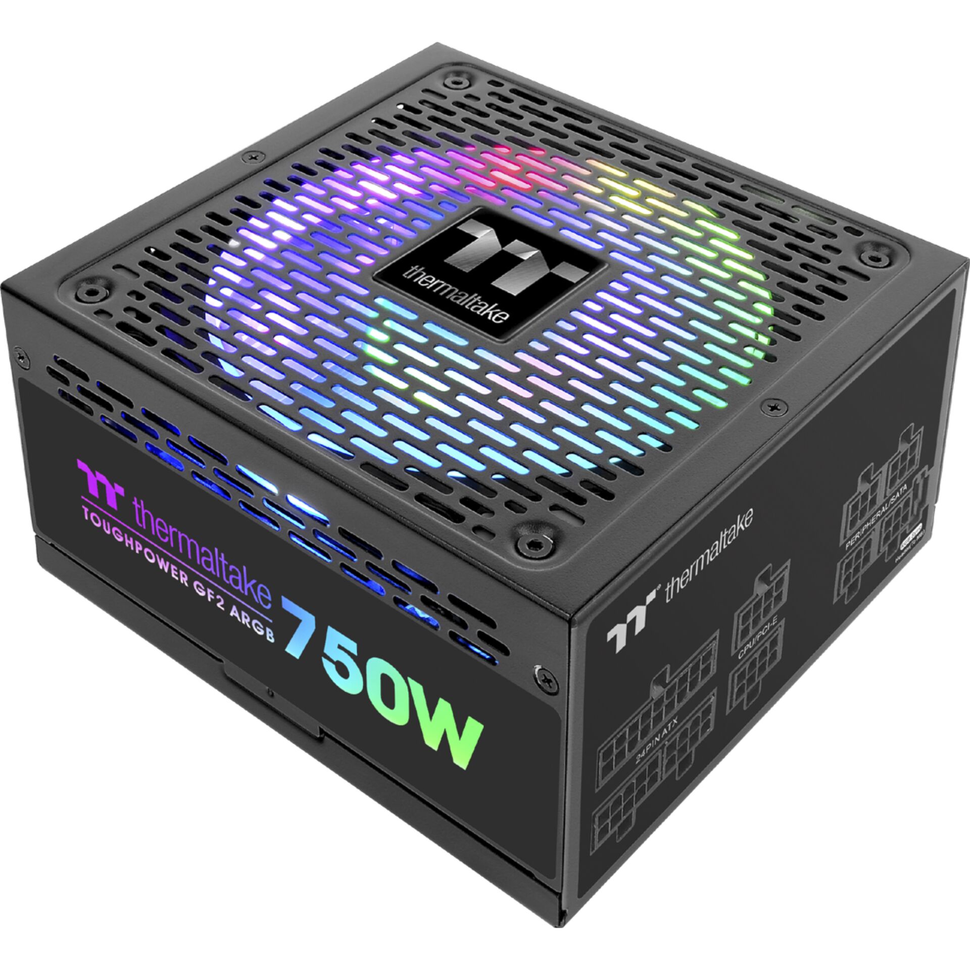 Thermaltake Toughpower GF2 ARGB Netzteil 750 W 24-pin ATX Schwarz