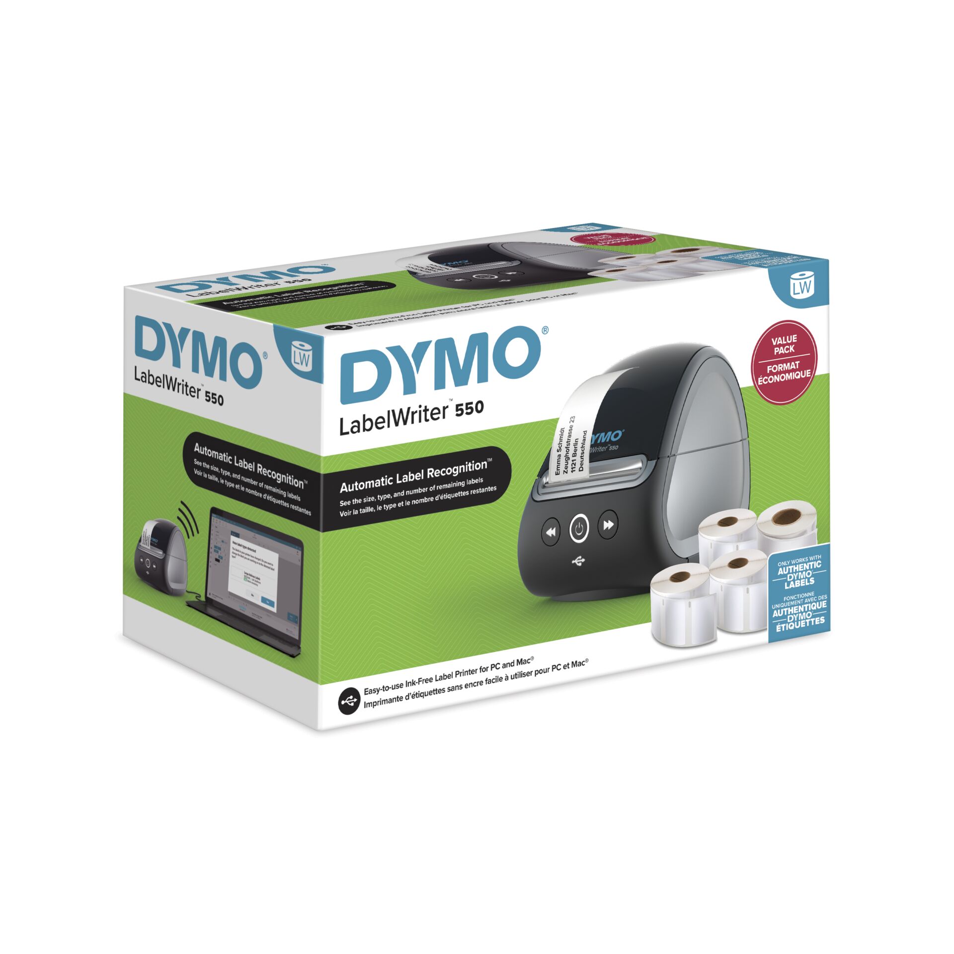 Dymo LabelWriter 550, Thermodirekt 