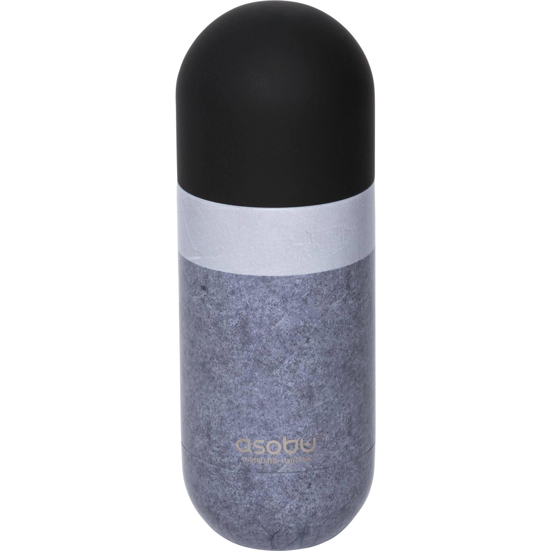 Asobu Orb Bottle Concrete, 0.46 L