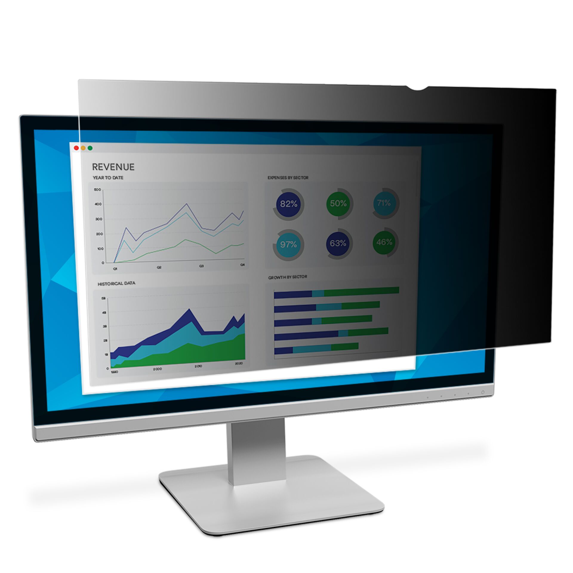 3M Blickschutzfilter für 27in Monitor, 16:9, PF270W9B