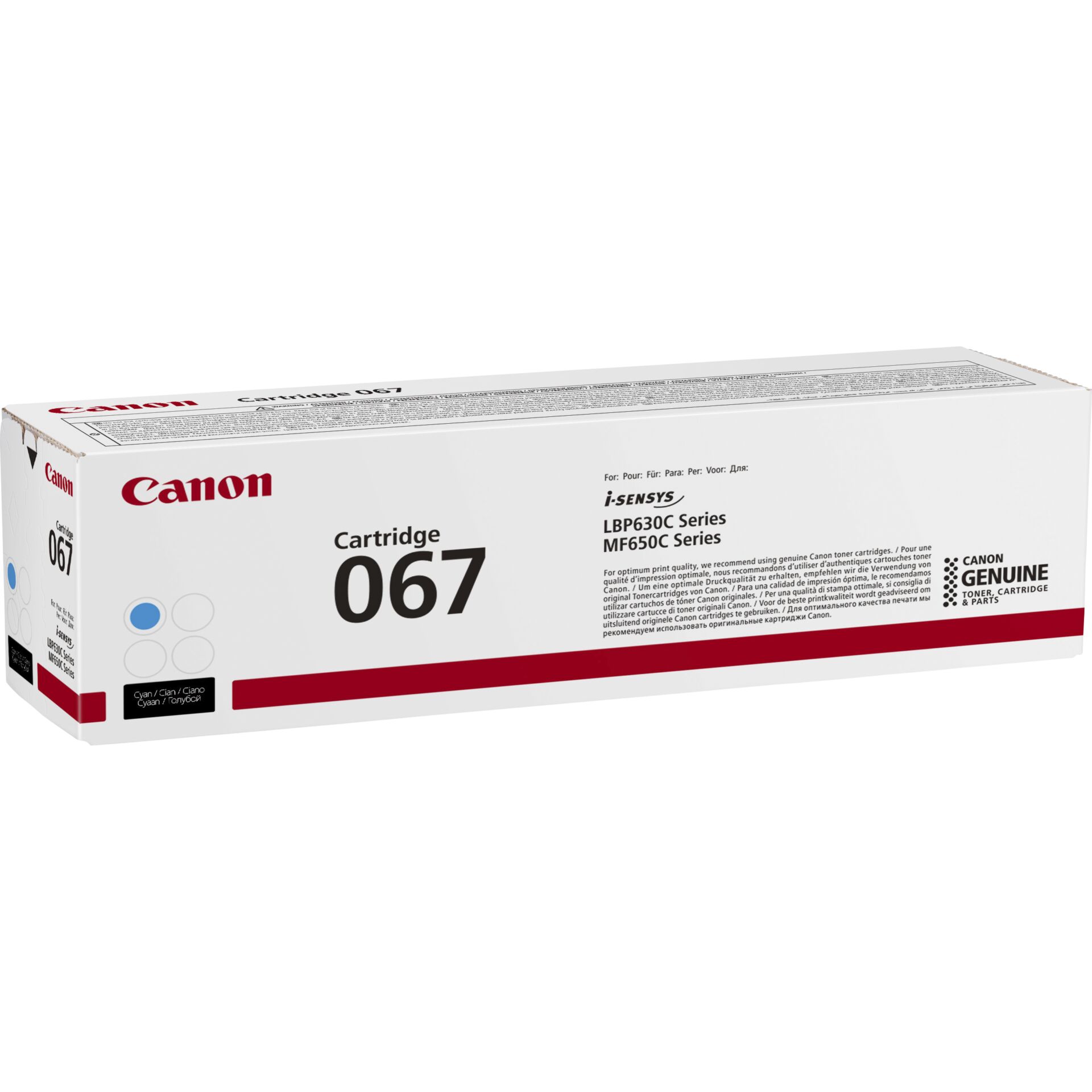 Canon Toner 067 cyan 