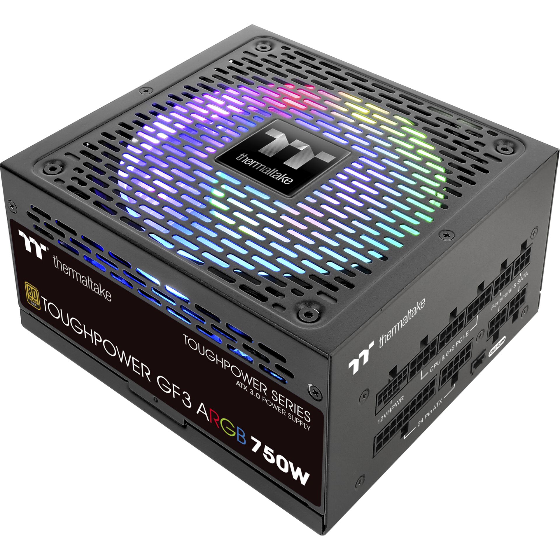 Thermaltake TTP-750AH3FSG-3 Netzteil 750 W 24-pin ATX ATX Schwarz