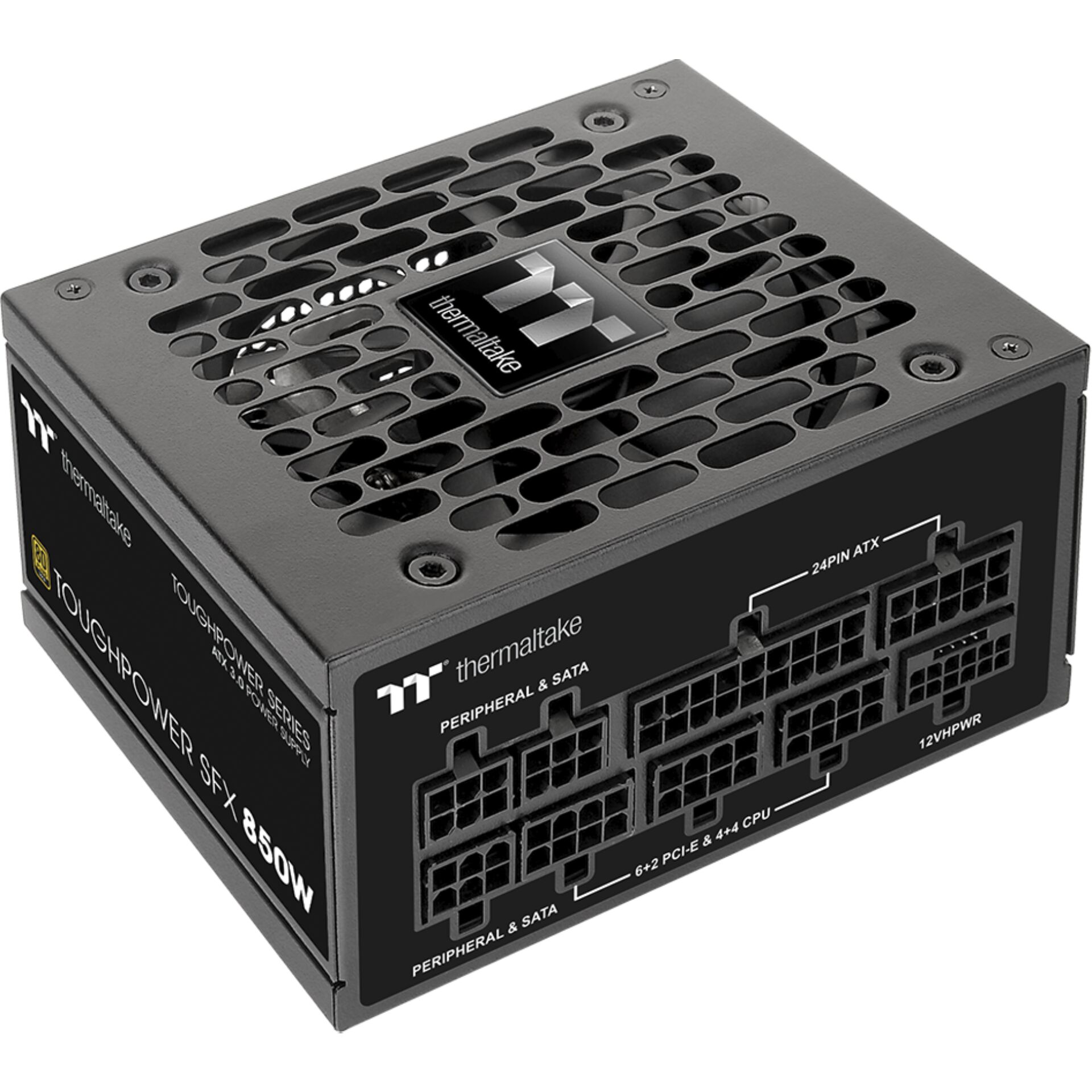 Thermaltake SFX-850AH8FKG Netzteil 850 W 24-pin ATX Schwarz