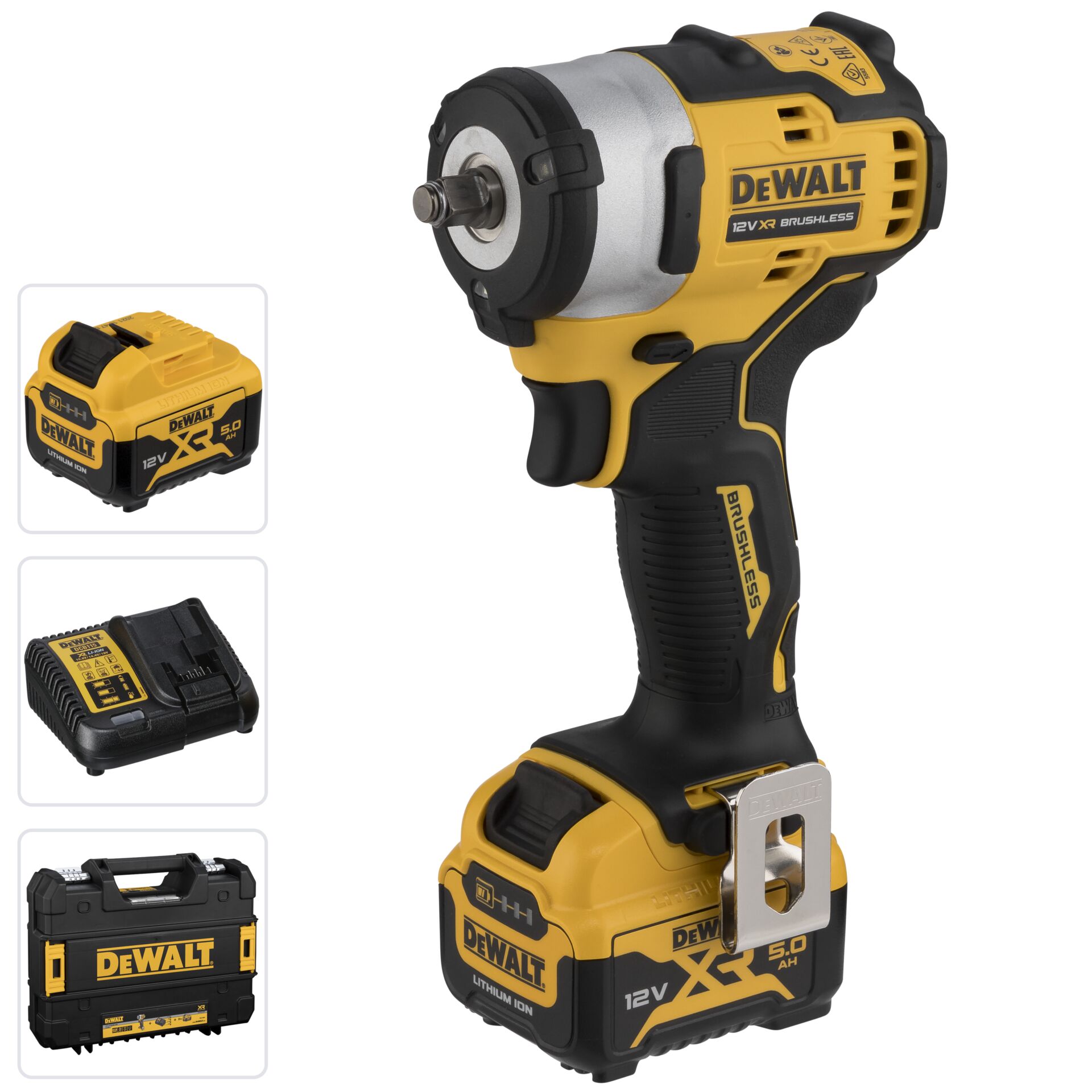 DeWalt DCF903P2 Akku-Schlagschrauber inkl. Koffer + 2 Akkus 5.0Ah