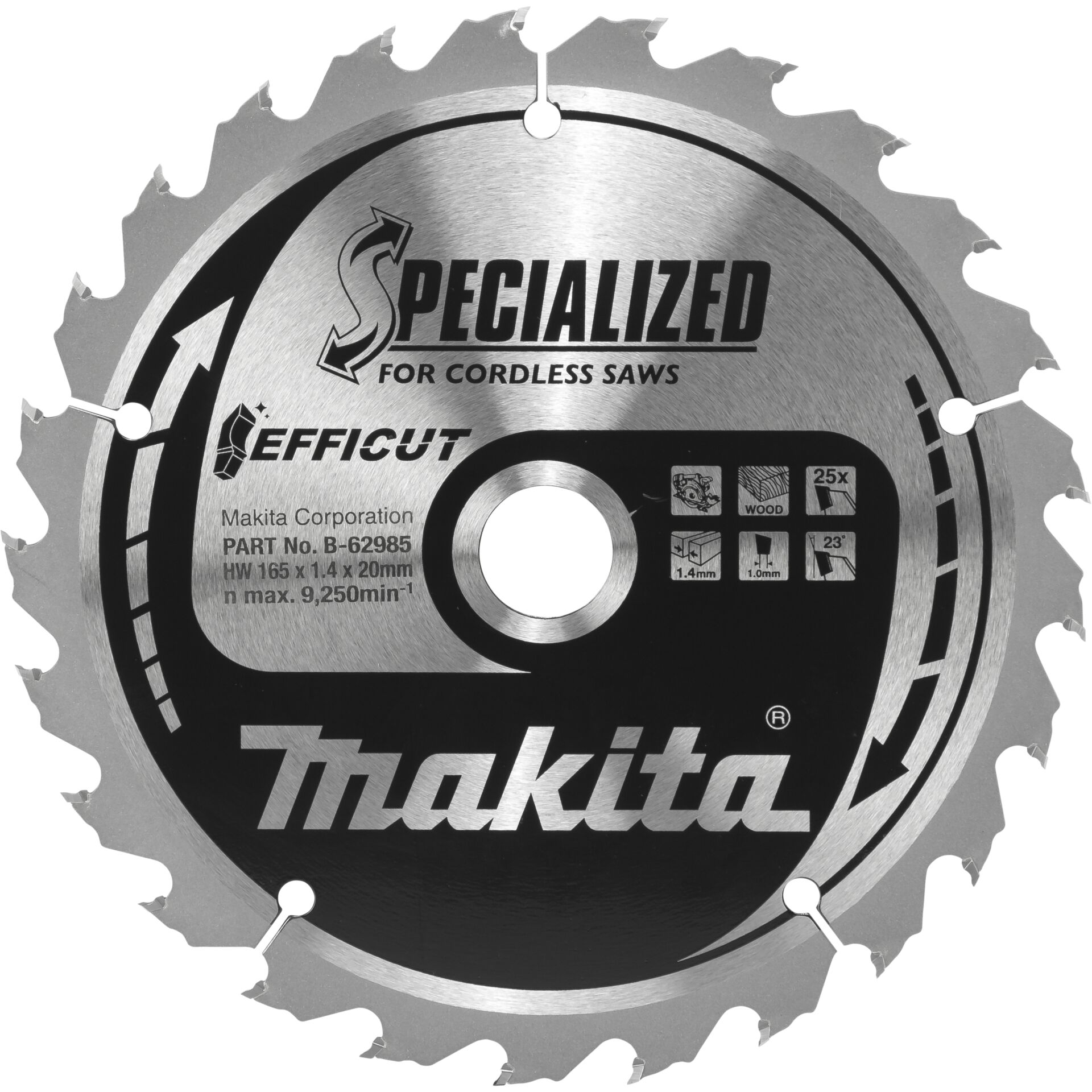 Makita B-62985 Kreissägeblatt 16,5 cm 1 Stück(e)