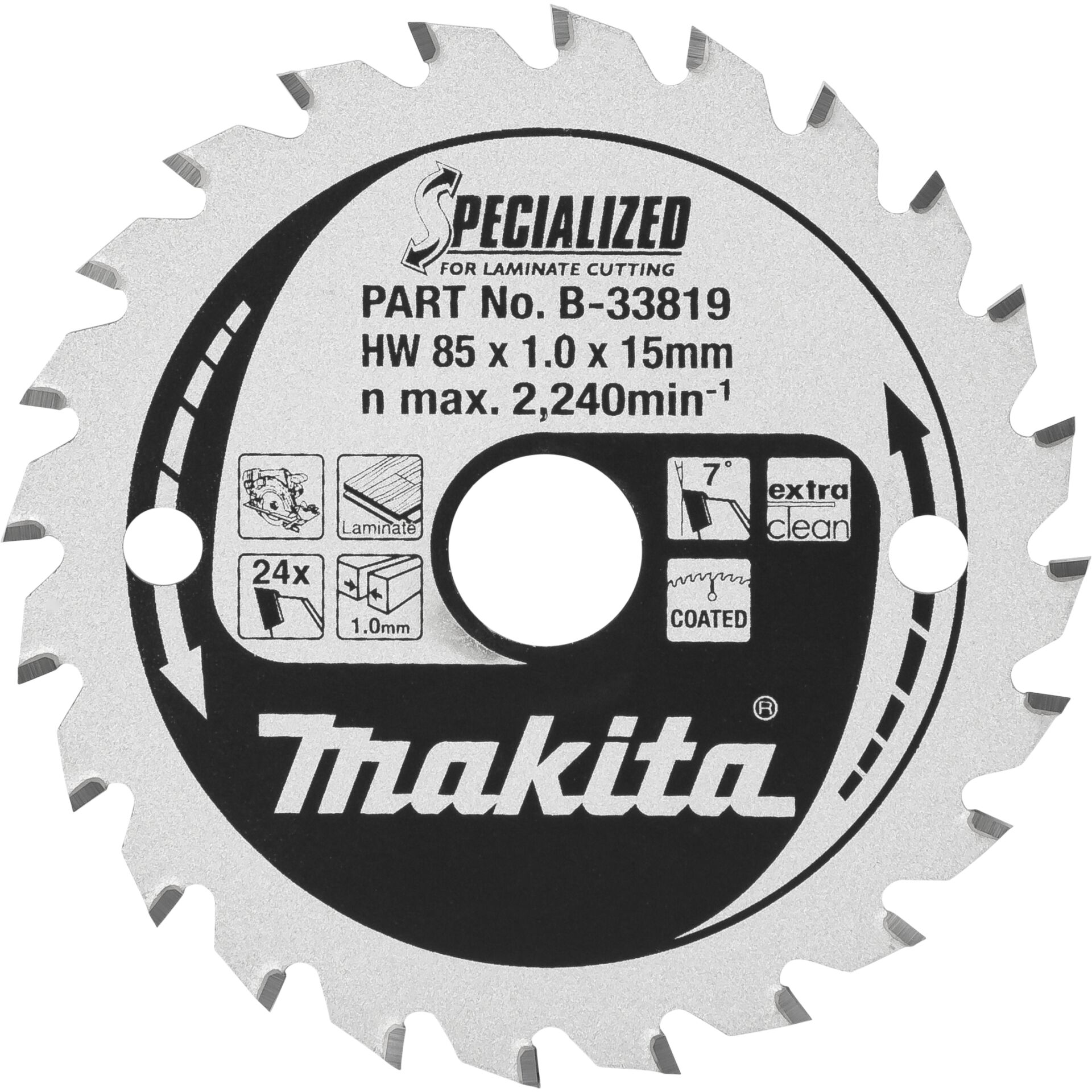 Makita B-33819 Kreissägeblatt 8,5 cm 1 Stück(e)