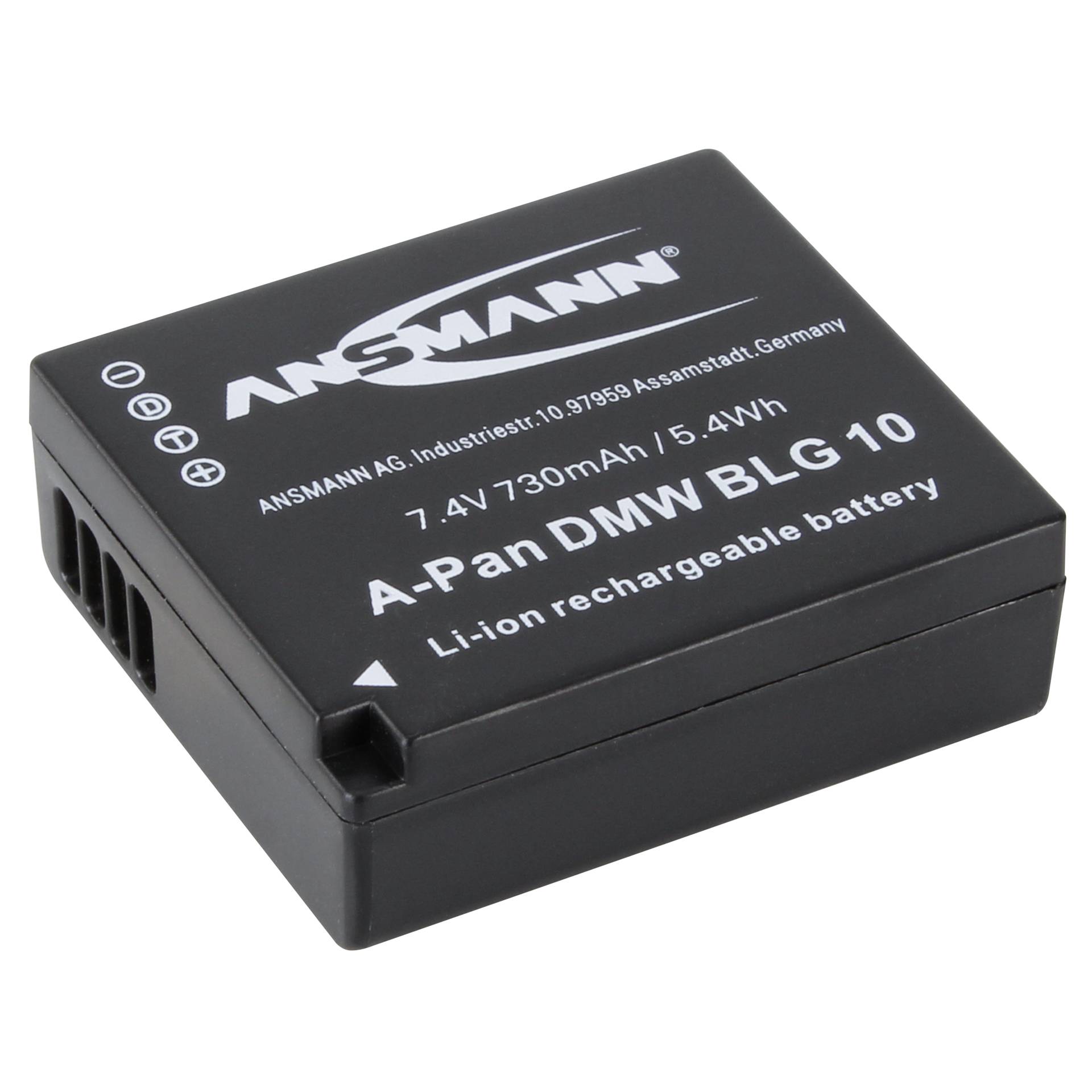 Ansmann 1400-0063 Kamera-/Camcorder-Akku Lithium-Ion (Li-Ion) 730 mAh