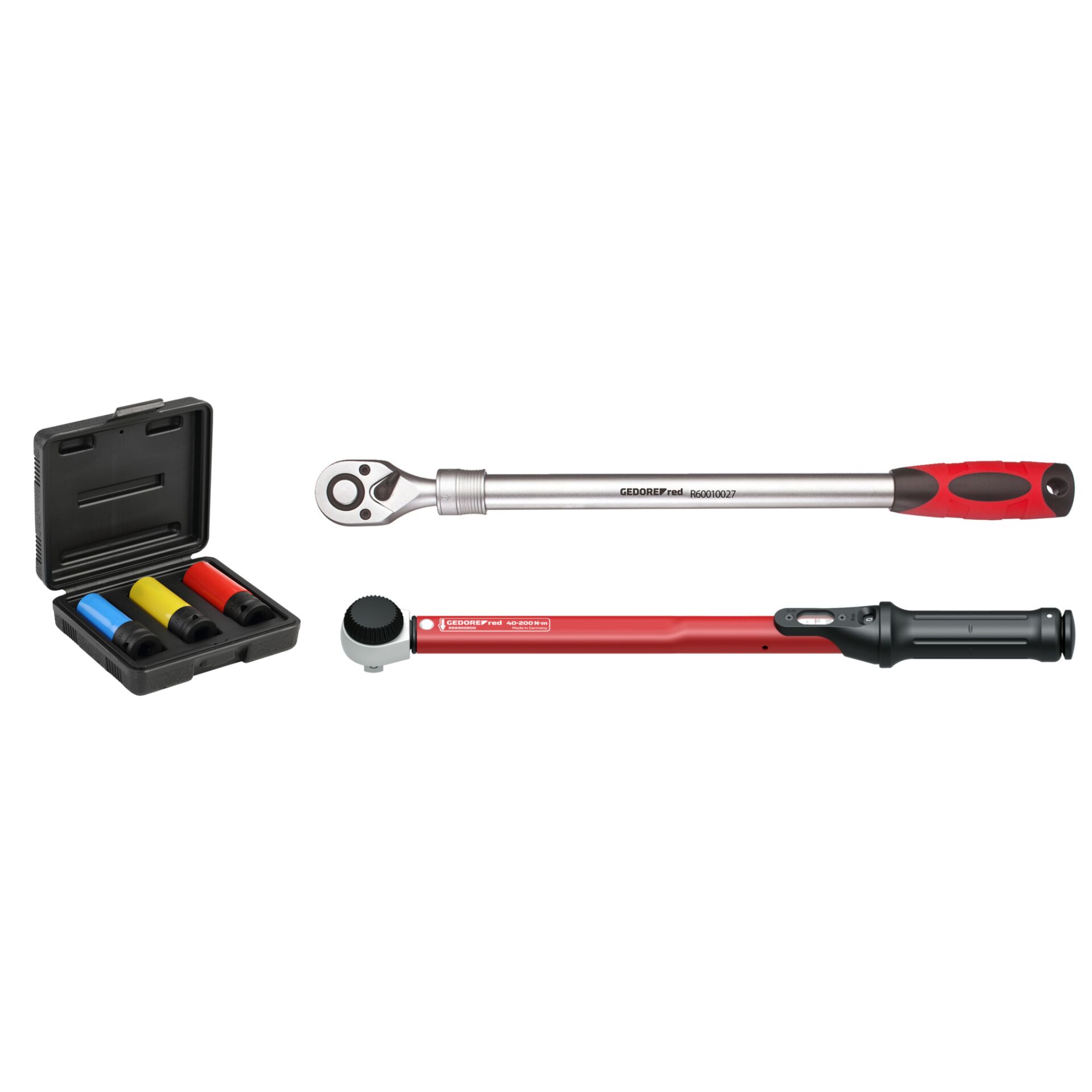 Gedore red R69003000 Drehmomentschlüssel Set 1/2