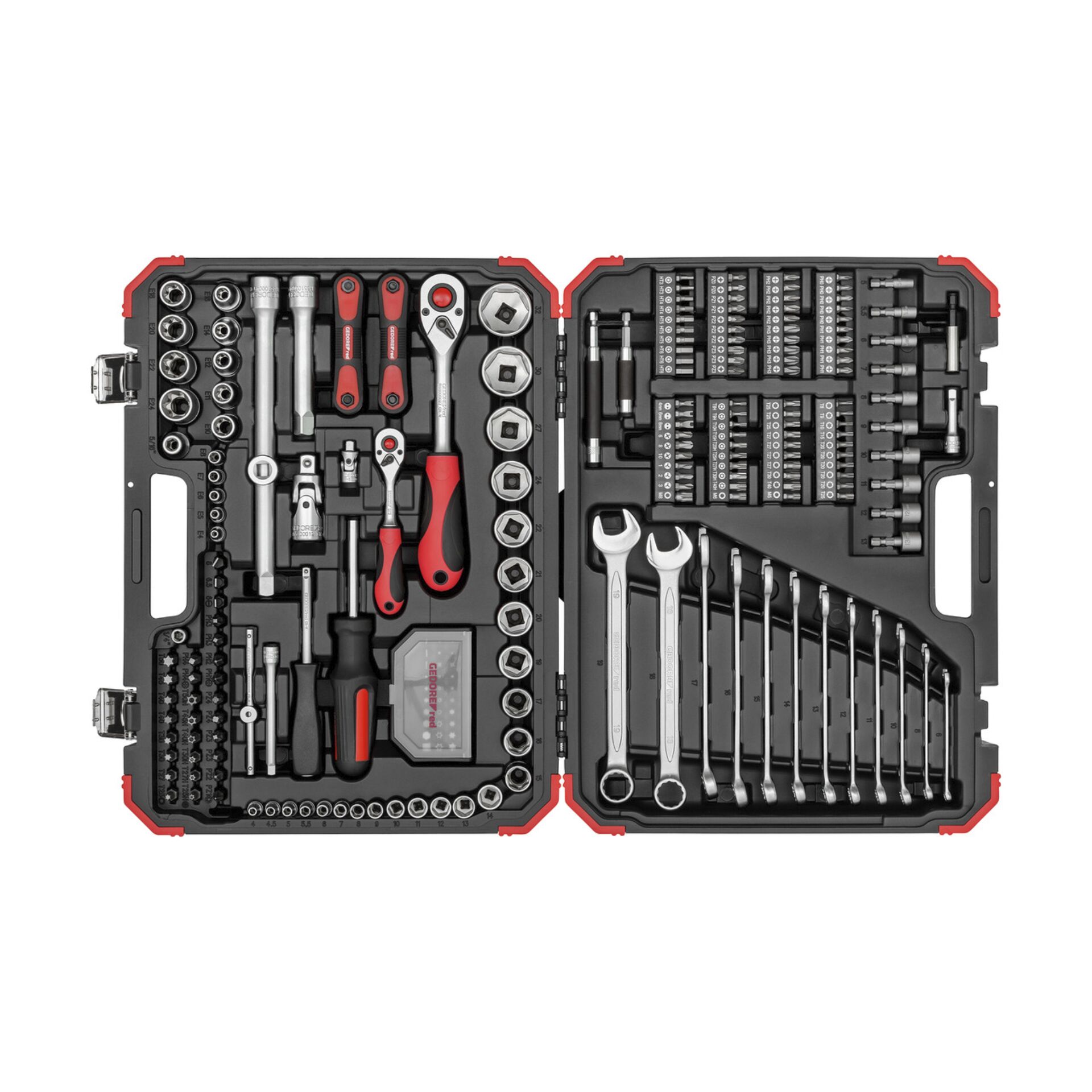 Gedore red R46003232 Bitset/Steckschlüsselsatz, 232-tlg.