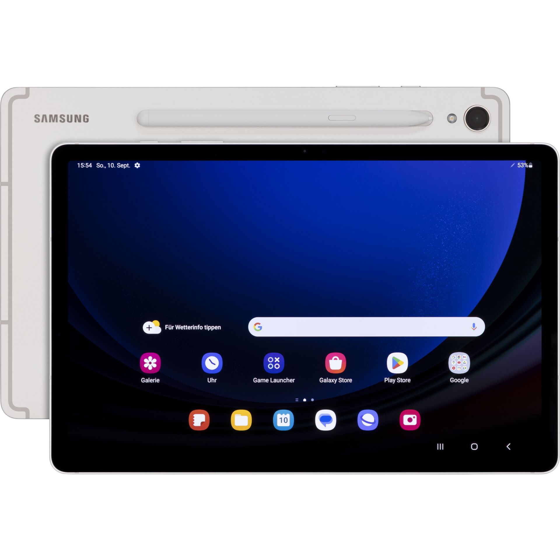 Samsung Galaxy Tab S9 SM-X710N Qualcomm Snapdragon 256 GB 27,9 cm (11) 12 GB Wi-Fi 6 (802.11ax) Android 13 Beige