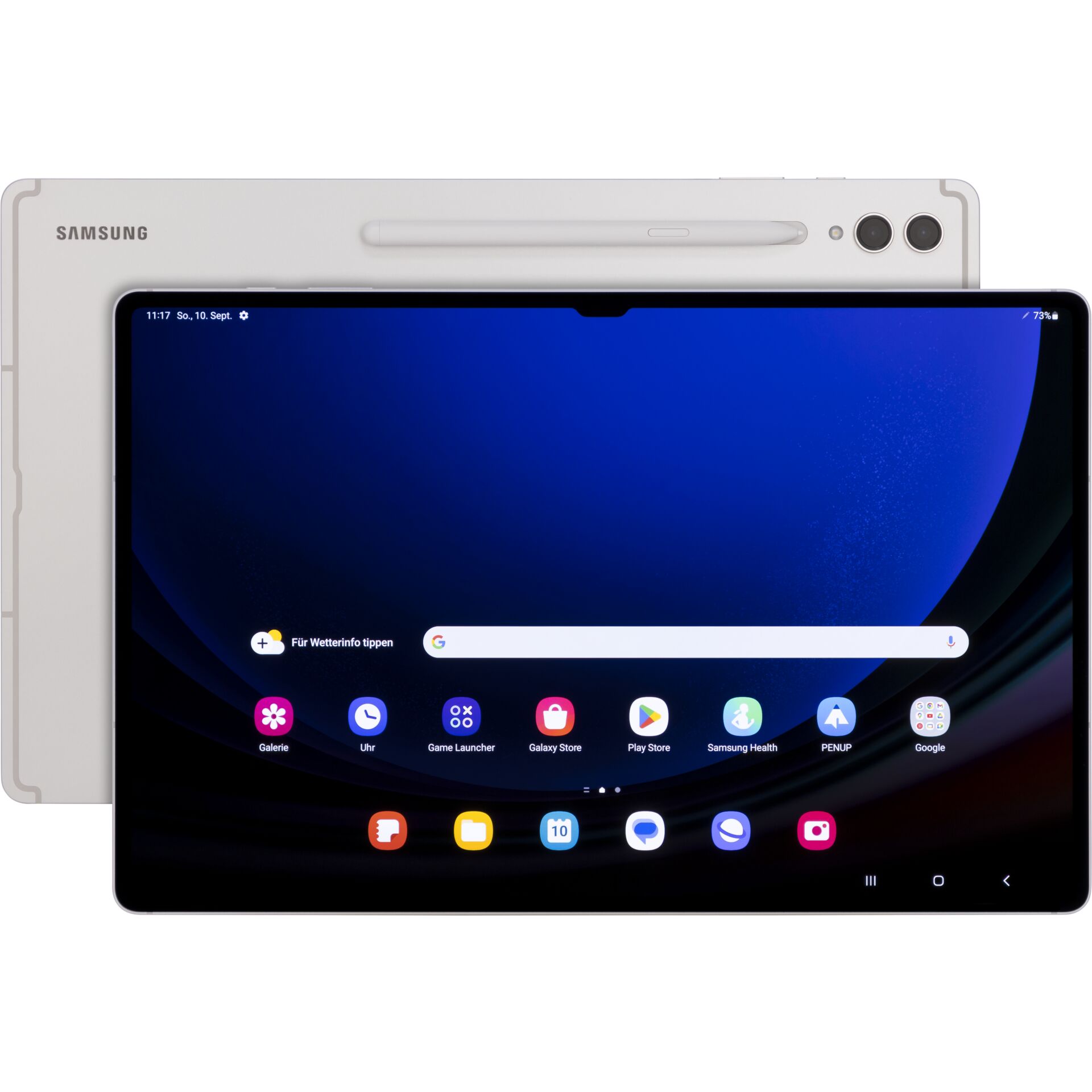 Samsung Galaxy Tab S9 Ultra SM-X910N Qualcomm Snapdragon 256 GB 37,1 cm (14.6) 12 GB Wi-Fi 6 (802.11ax) Android 13 Beige